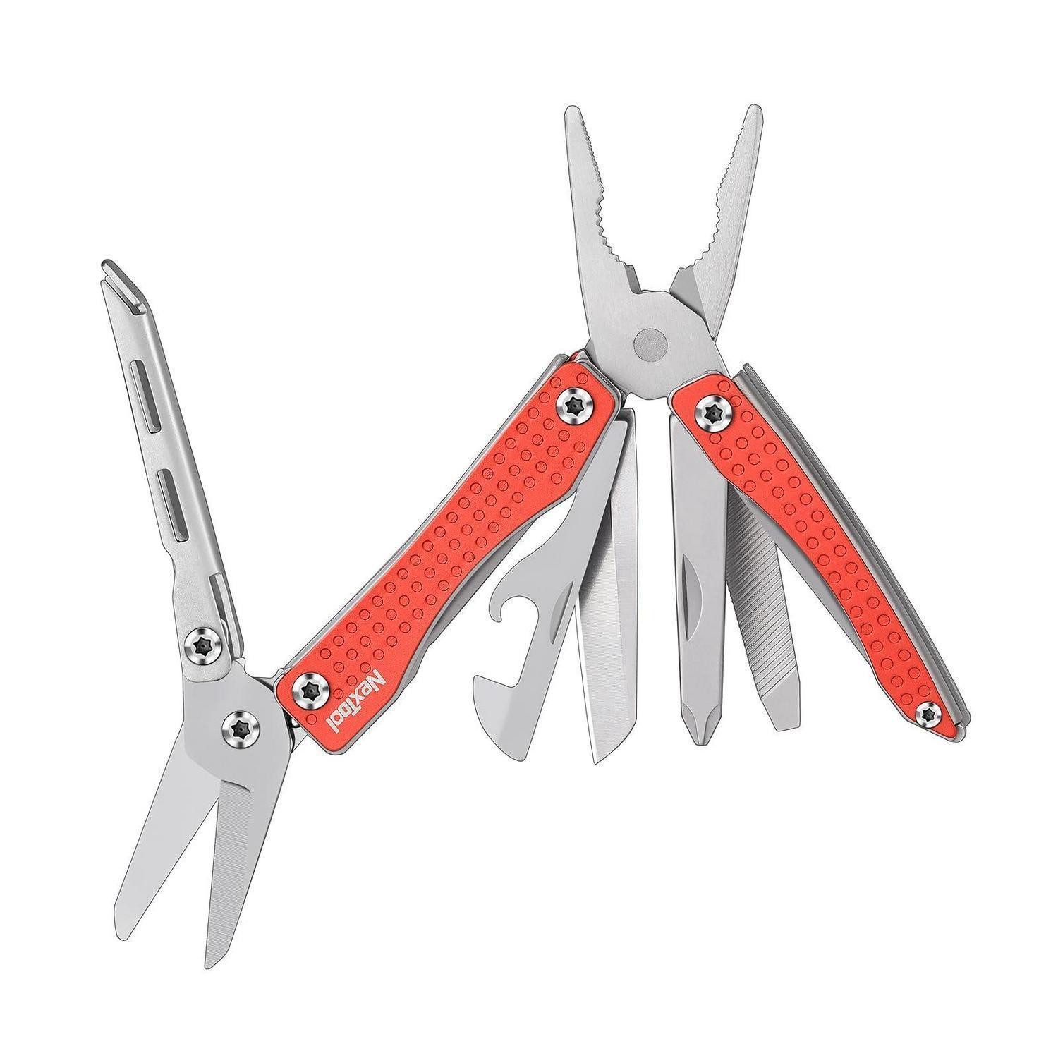LuxusKollektion Multitool Multitool 10in1 Mini Rot