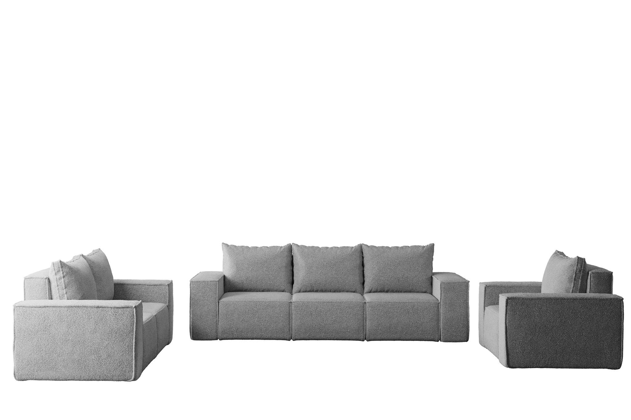 Fun Möbel Polstergarnitur Sofa-Set Designersofa ESTELLE günstig online kaufen