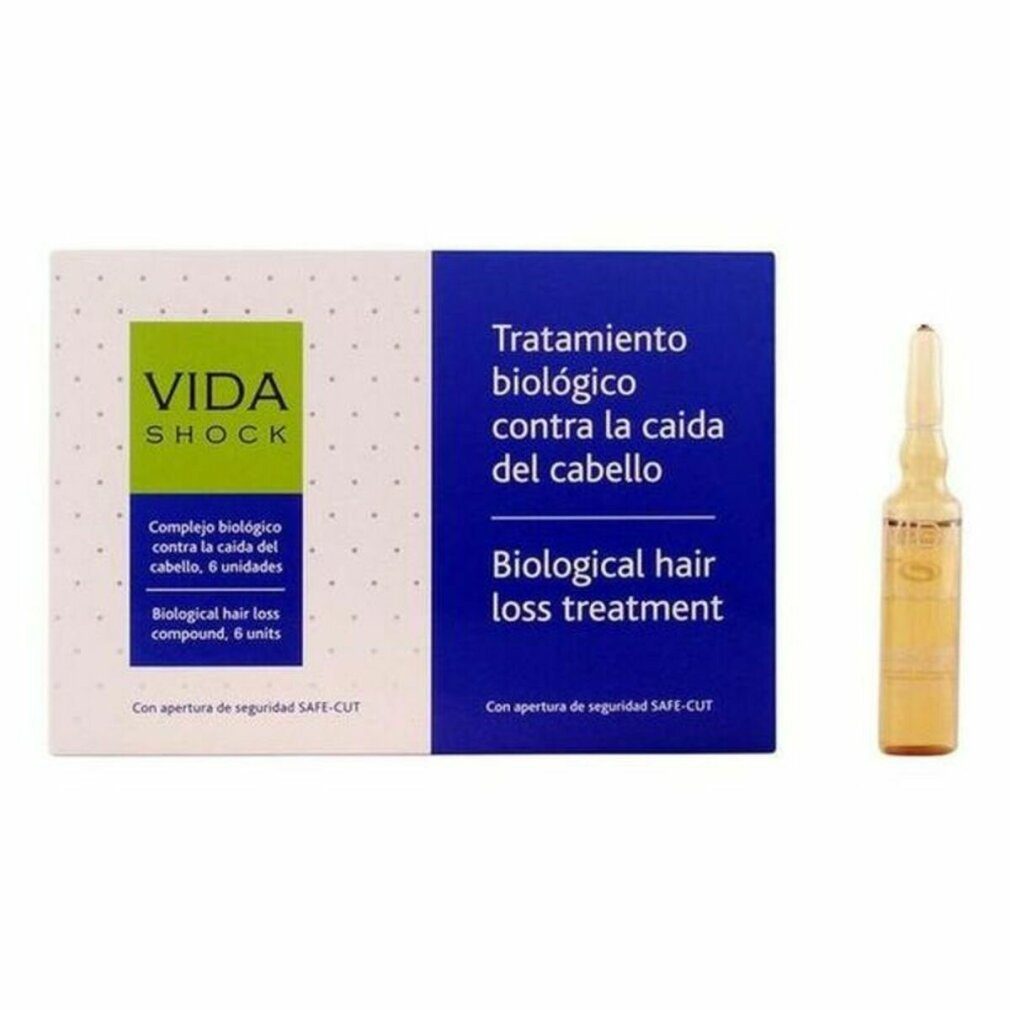 estuche anticaída 10 x ml Luxana SHOCK VIDA ampollas 6 Haartonikum