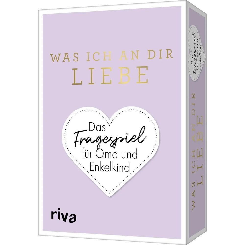 Riva Spiel Was ich an dir liebe - Das Fragespiel für Oma und Enkelkind