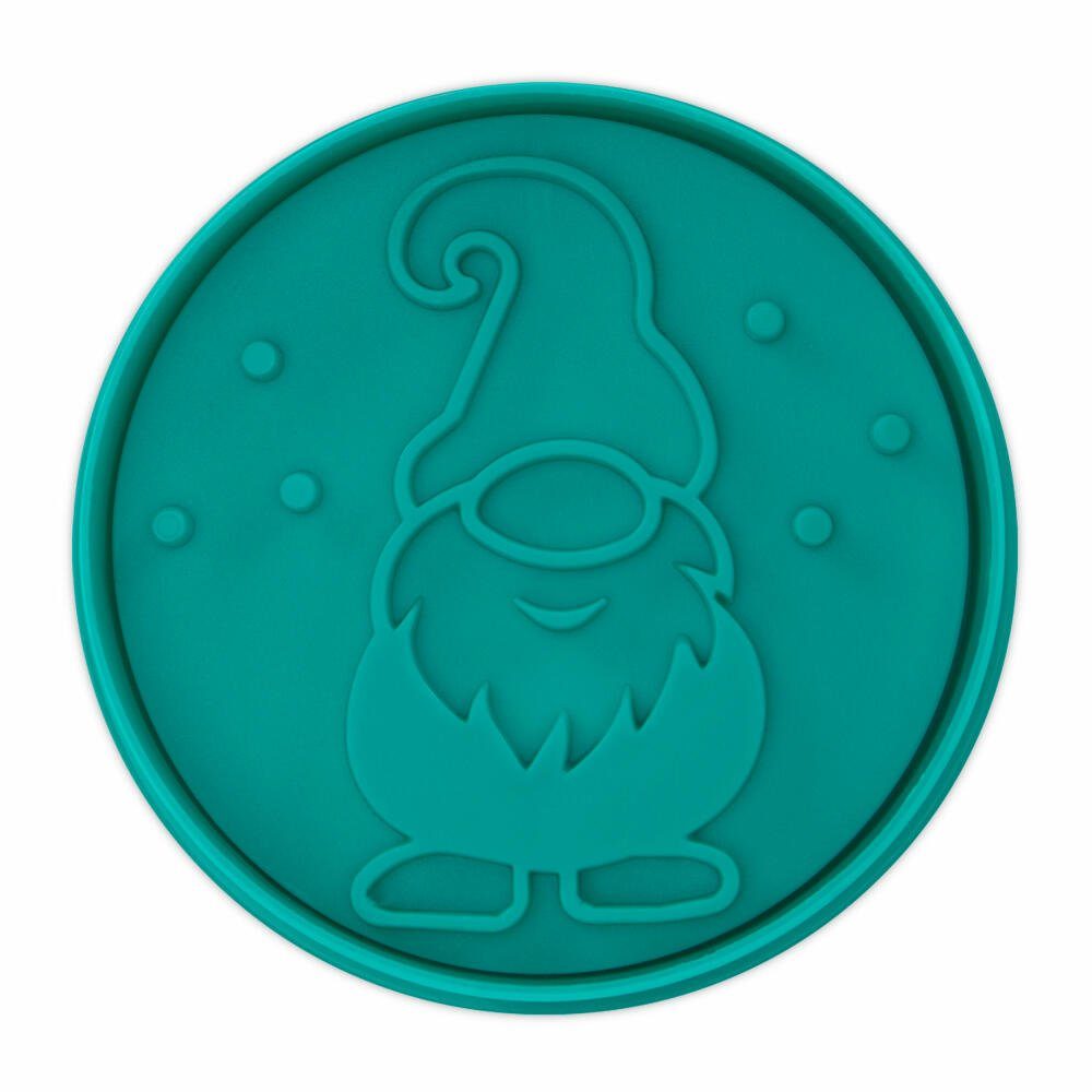 Backausstecher Pinguin Mit Auswerfer | Ca. 6 Cm Groß, Hellblau | Für Teig, Fondant & Knete
