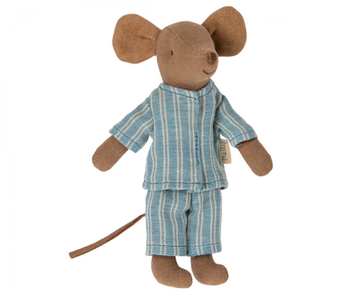 Maileg Minipuppe Maus in mit Schlafanzug Steichholzschachtel