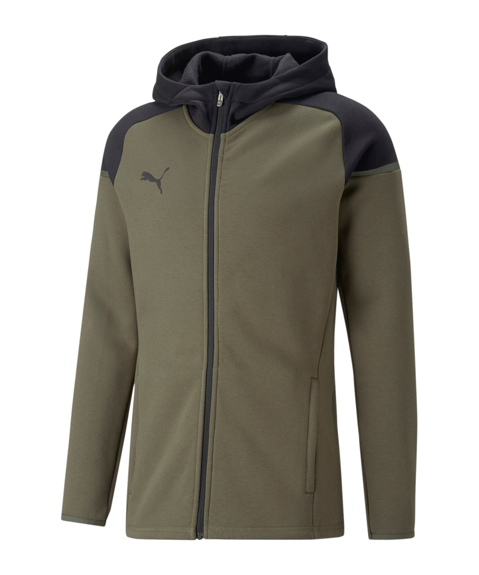 PUMA Sweatjacke teamCUP Casuals Kapuzenjacke