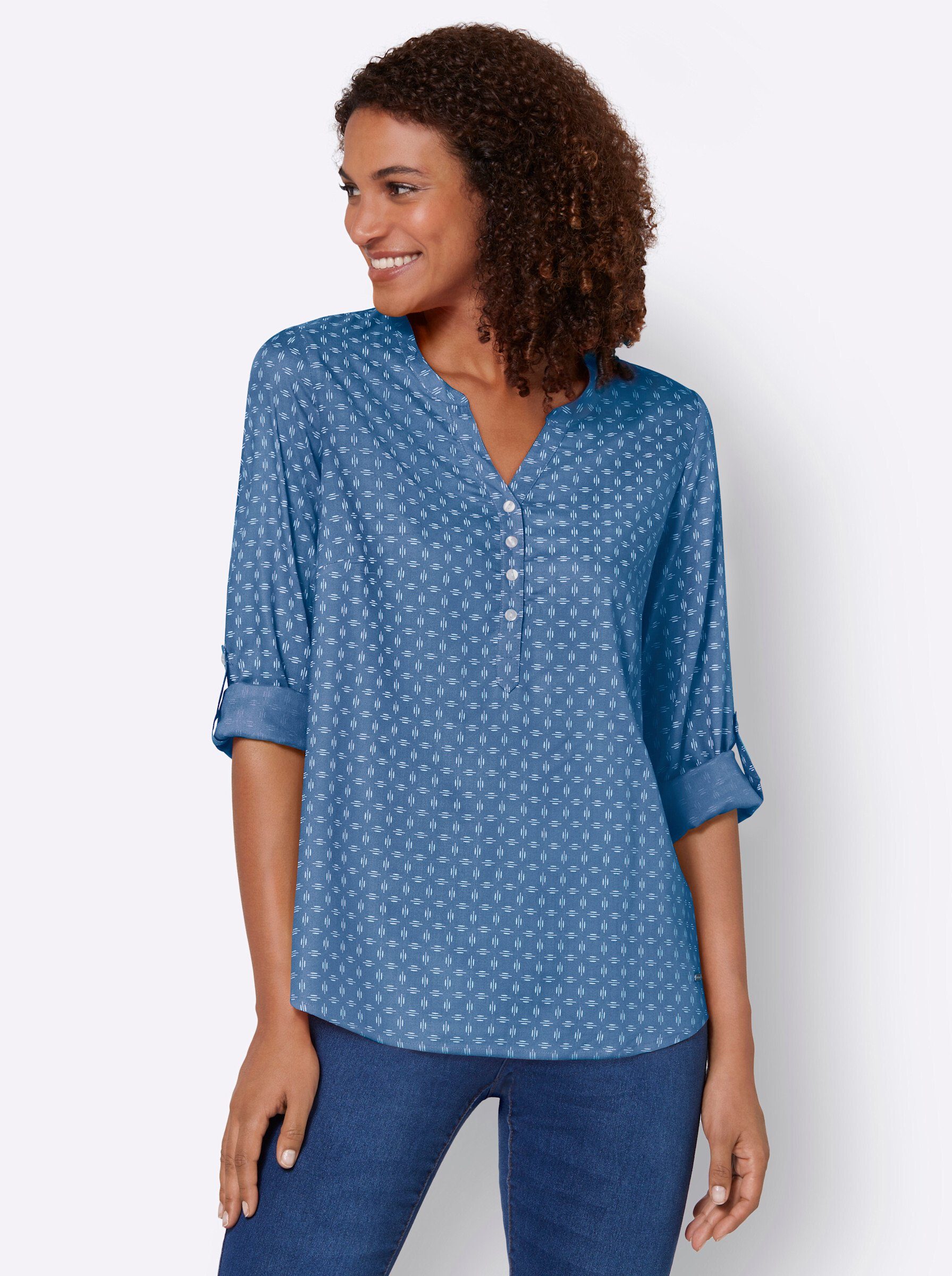Klassische Bluse Bluse