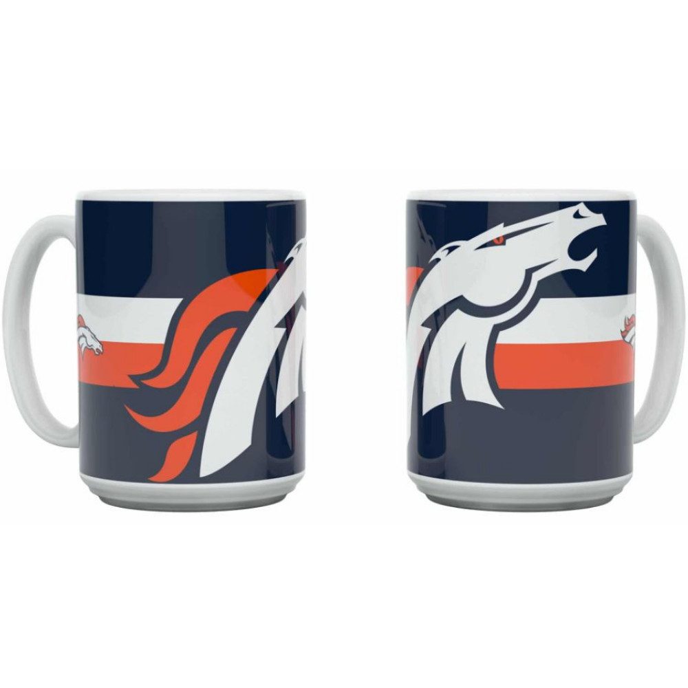 Denver Broncos Becher Denver Broncos Tasse "Triple Logo ", Keramik