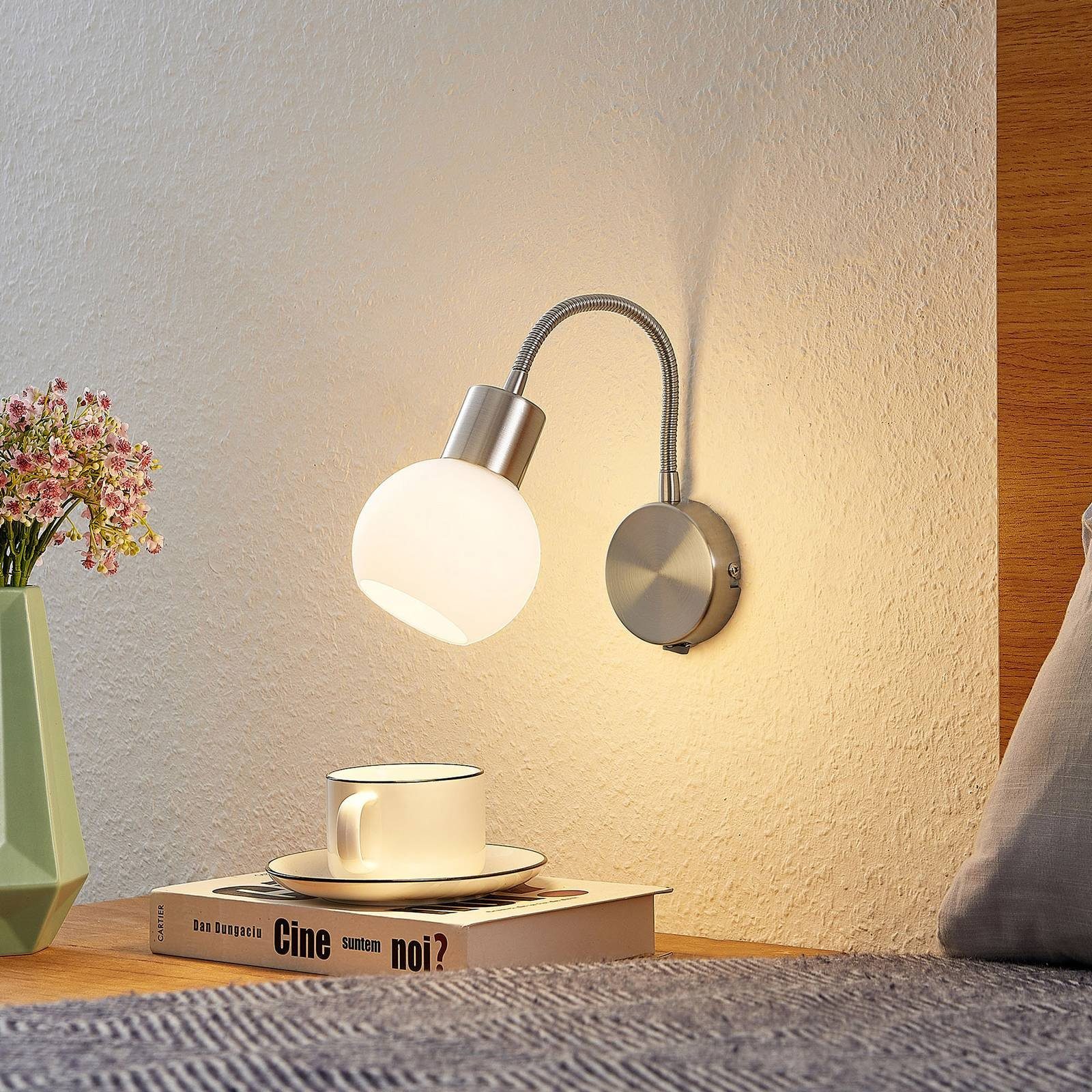 Lindby Wandleuchte Lioma, dimmbar, Leuchtmittel nicht günstig online kaufen