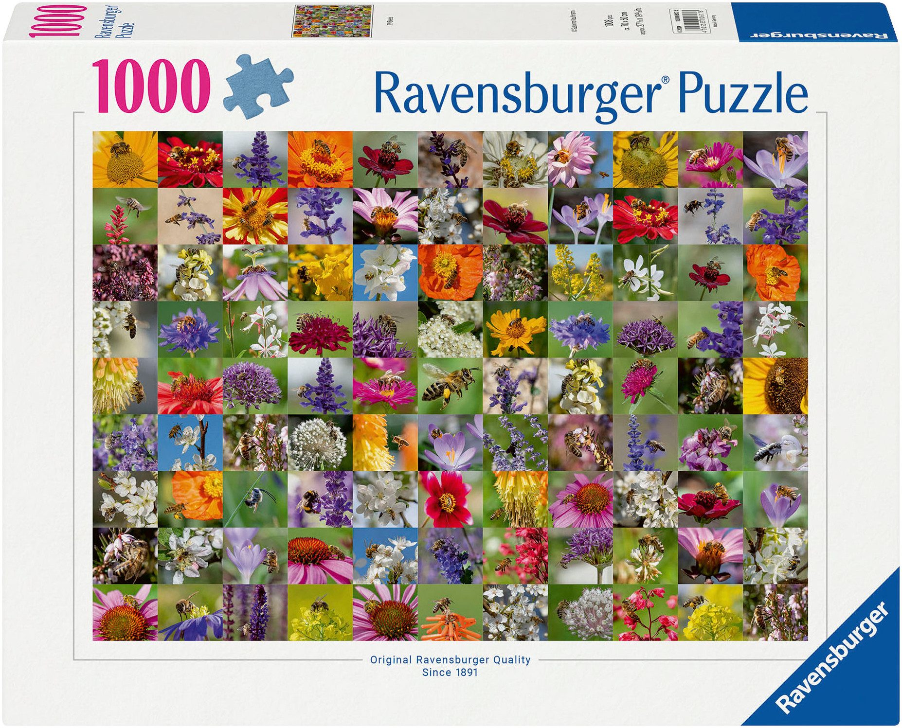 Ravensburger Puzzle 99 Bienen, 1000 Puzzleteile, Made in Germany günstig online kaufen