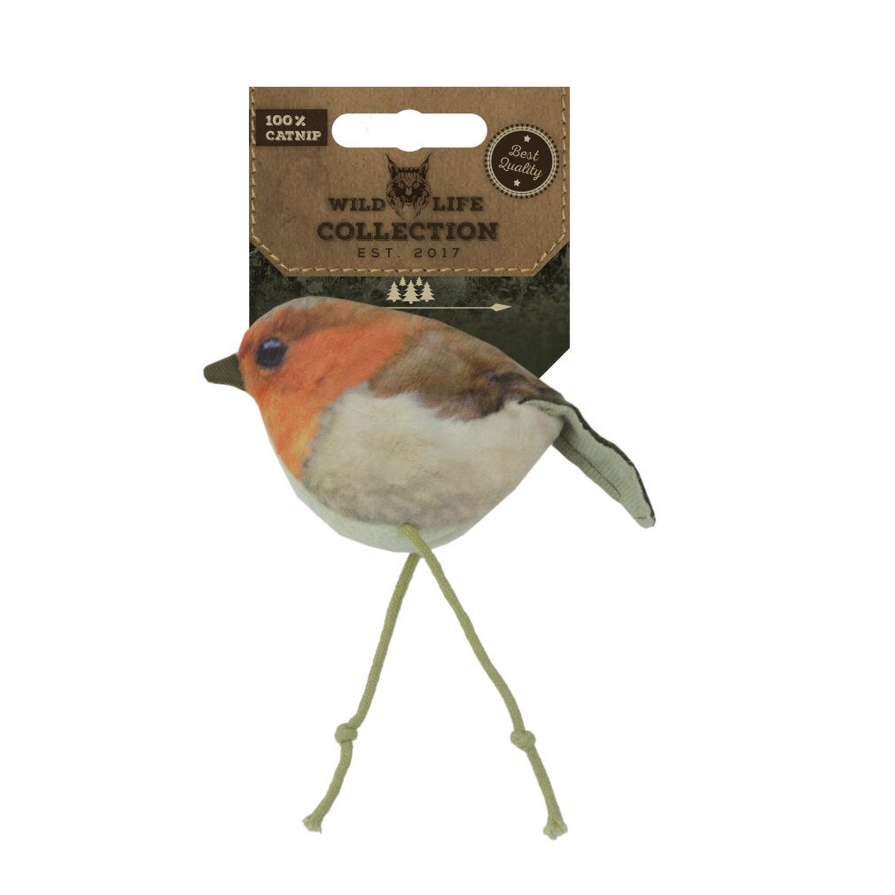 wild life collection Tierkuscheltier Wild Life Cat Robin (Rotkehlchen)