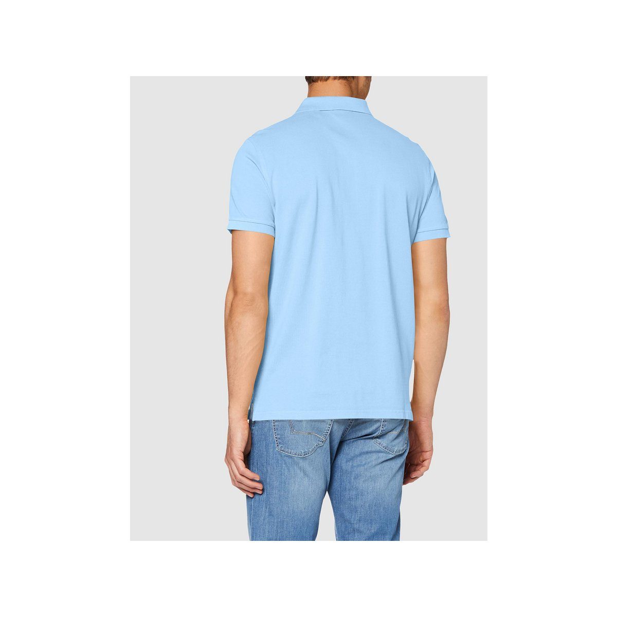 Gant Poloshirt regular capri blue (1-tlg) blau