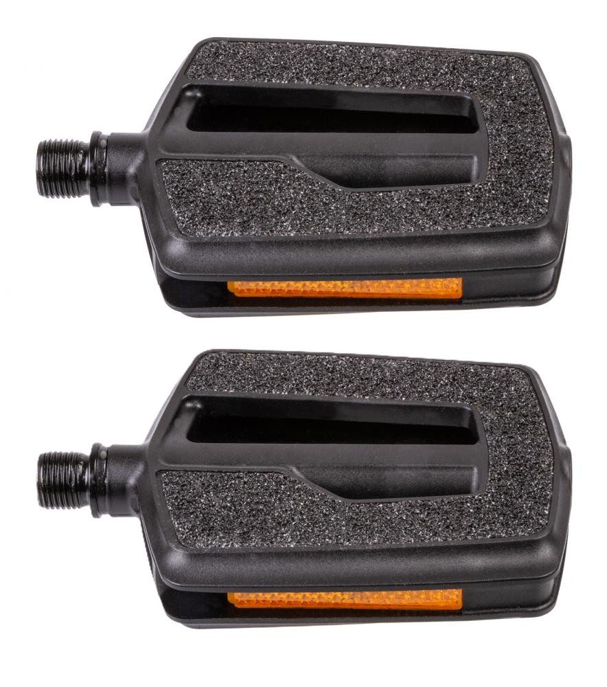 VP Plattformpedale VP Pedal VP-831P schwarz - rutschfestes Plattformpedal aus Kunststoff