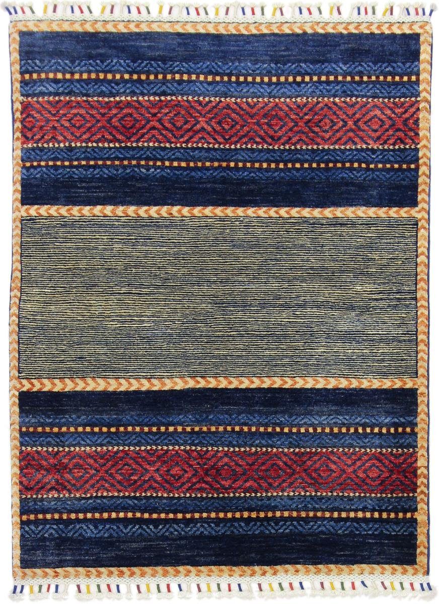 Orientteppich Arijana Shaal 89x118 Handgeknüpfter Orientteppich, Nain Trading, rechteckig, Höhe: 5 mm