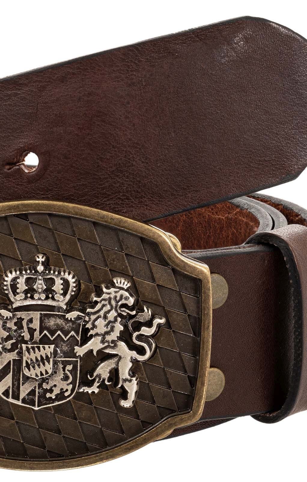 manid Lederwaren Ledergürtel 7840S125 günstig online kaufen