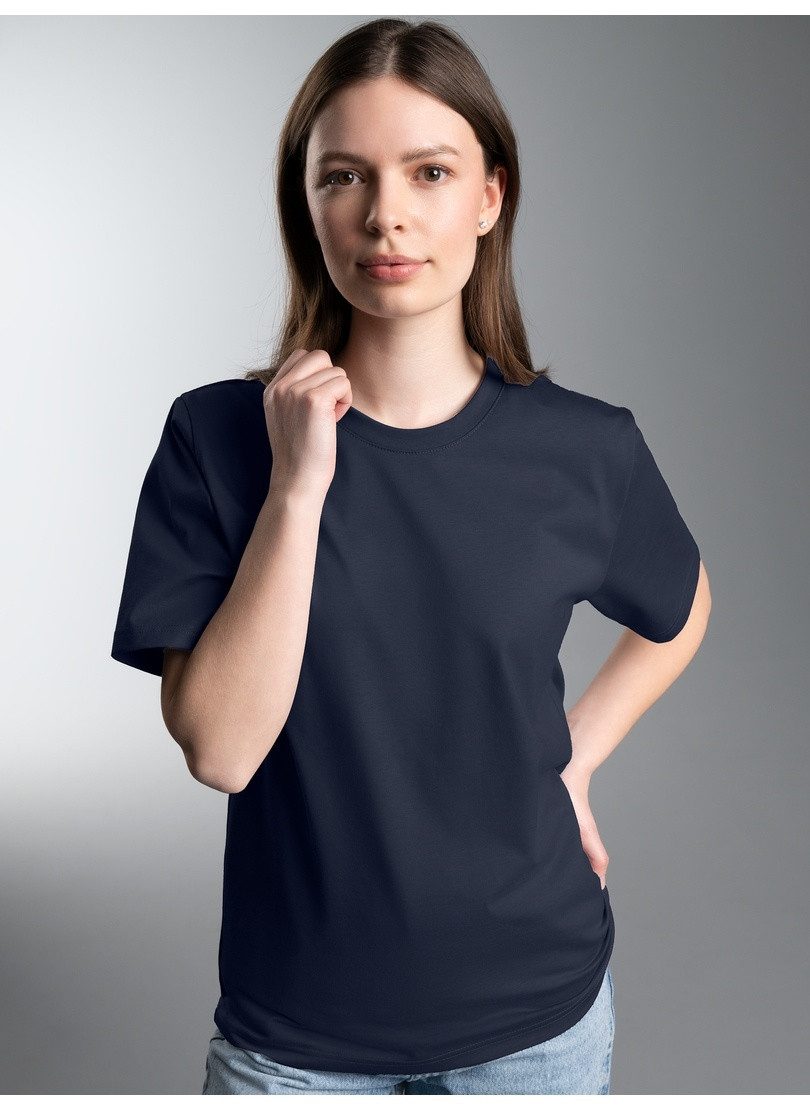 Trigema T-Shirt TRIGEMA T-Shirt DELUXE Baumwolle (1-tlg)