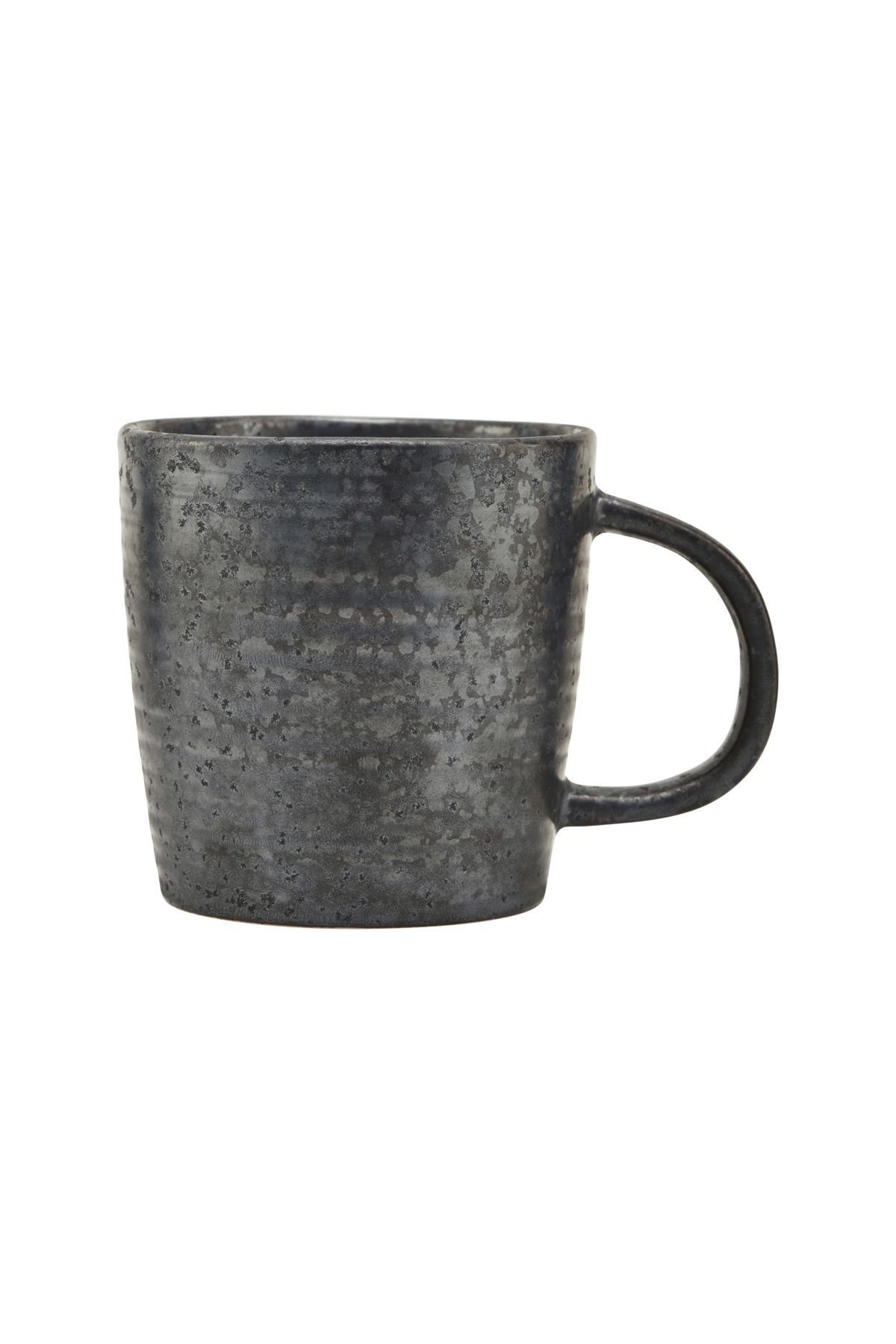 House Doctor Tasse Pion, Porzellan schwarz