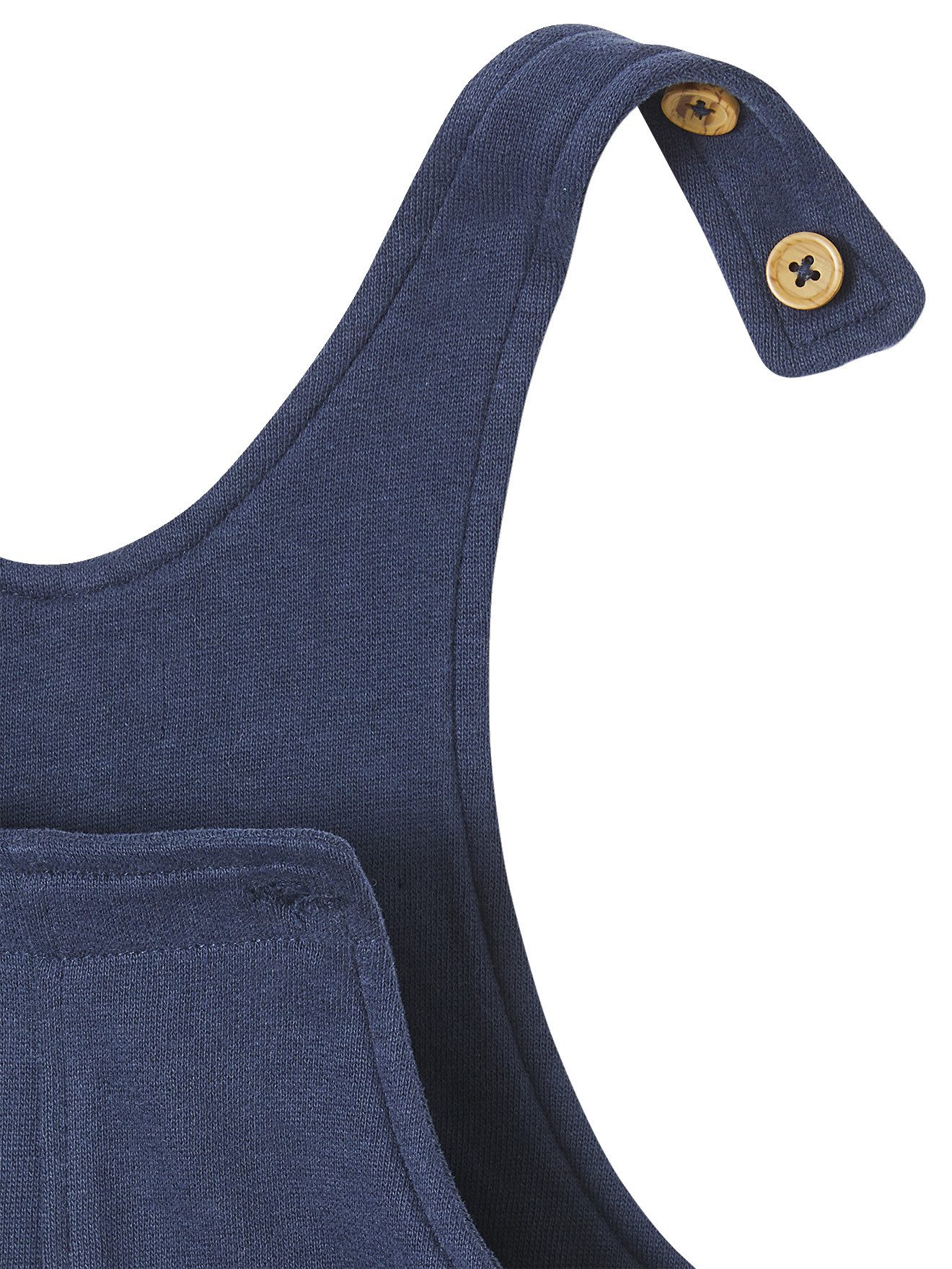 vertbaudet Overall Jungen Baby Latzhose aus Sweatware – Bild 5 von 5