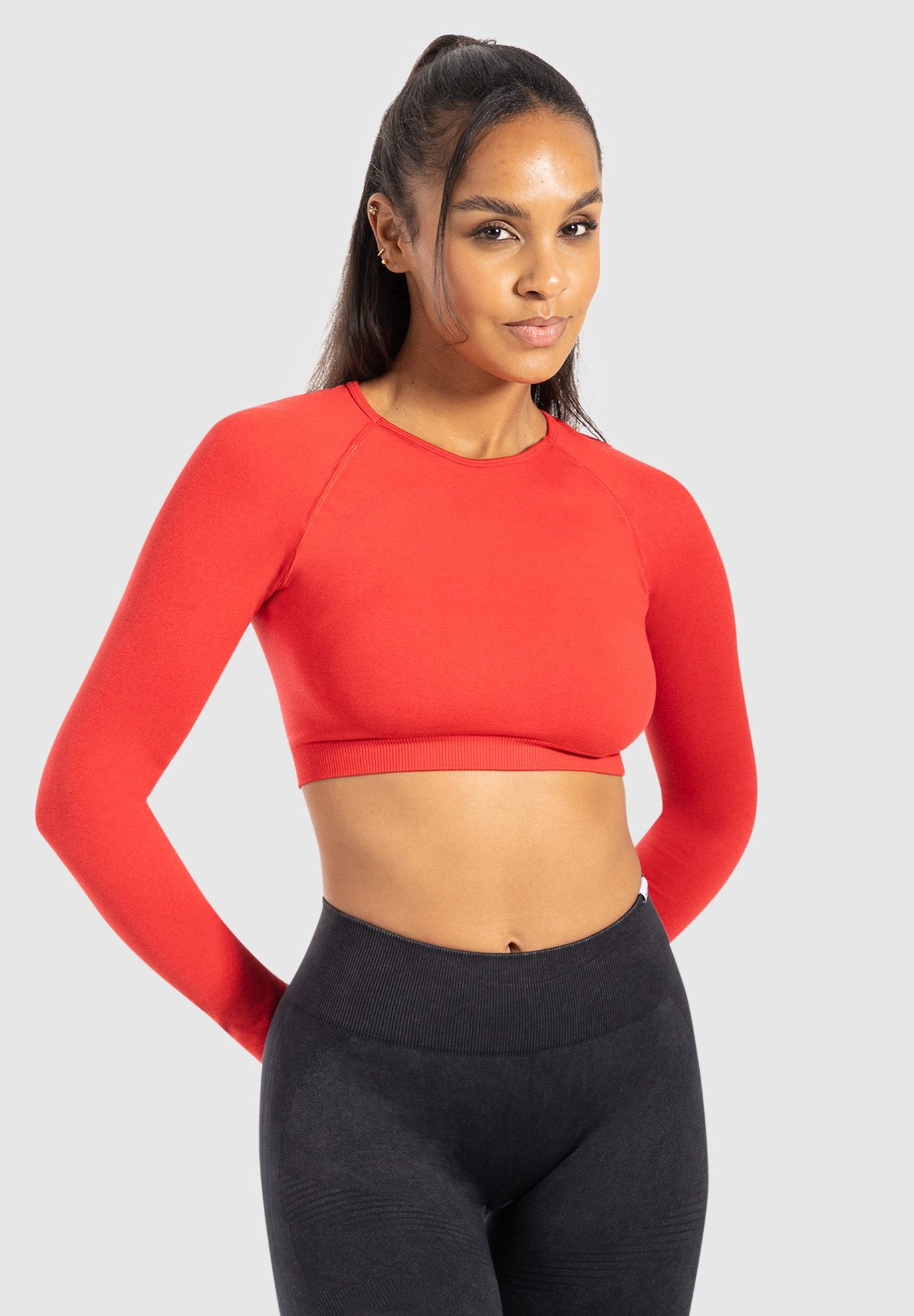 Smilodox Longsleeve Bethy, Seamless Cropped, elastisch & atmungsaktiv, kurz günstig online kaufen