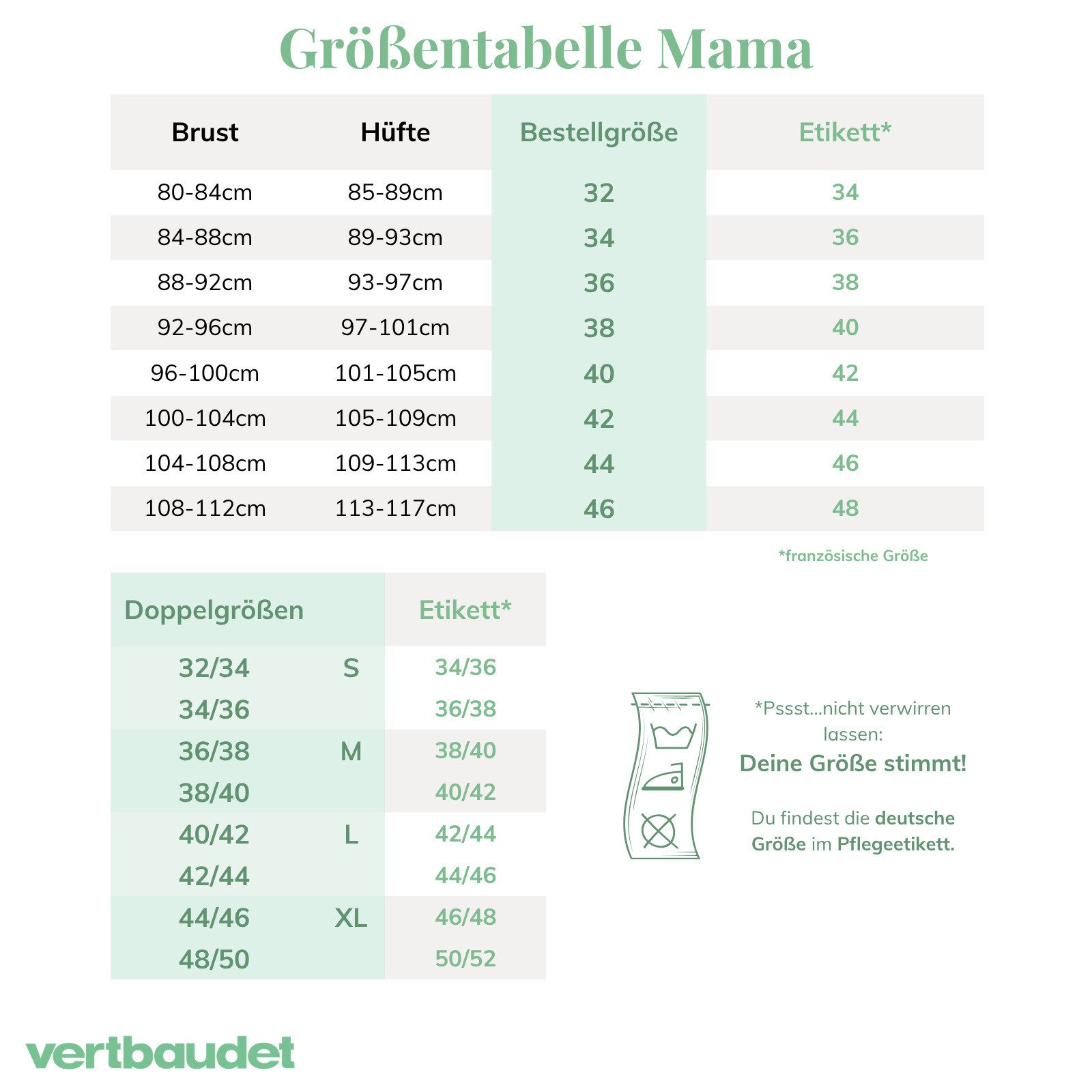 vertbaudet Umstandshose Umstands-Treggings, Schrittlänge 82 cm – Bild 3 von 3