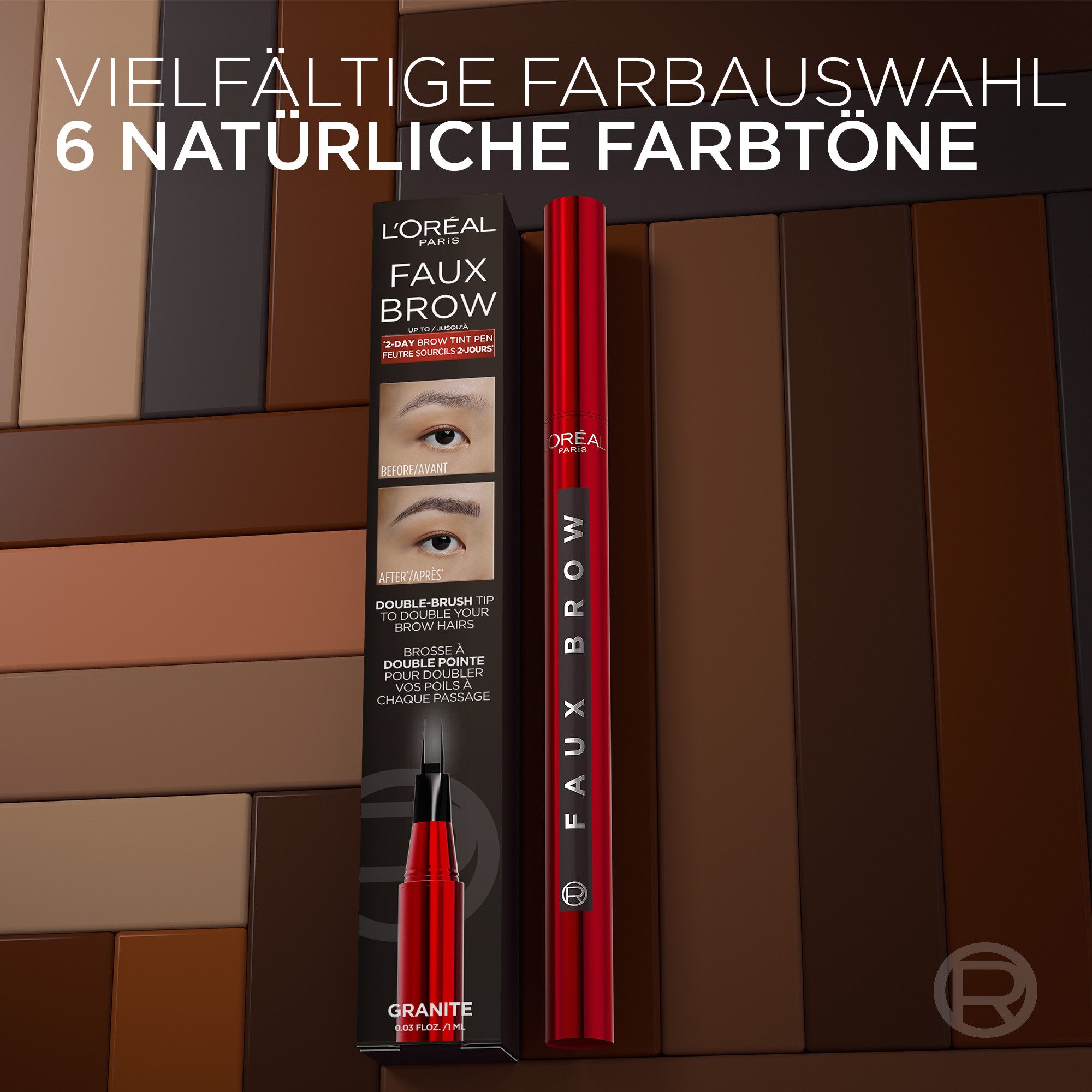L'ORÉAL PARIS Augenbrauen-Stift L'Oréal Paris Infaillible Faux Brow Augenbrauenstift