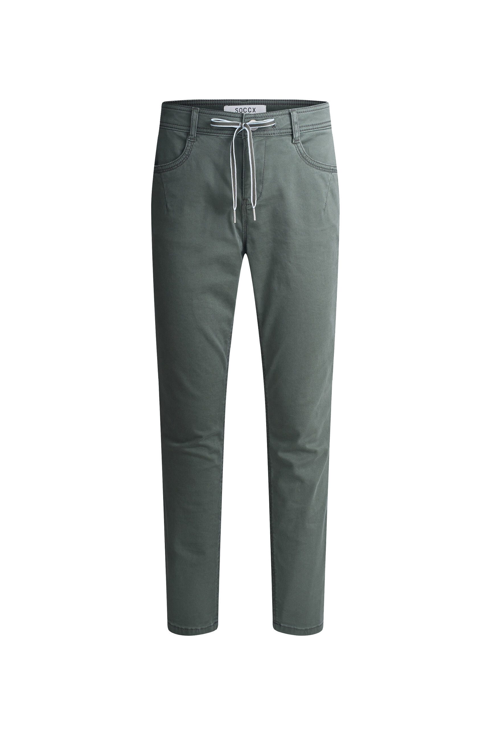 SOCCX Comfort-fit-Jeans mit normaler Leibhöhe