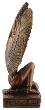Vogler direct Gmbh Dekofigur Ägyptische Göttin Isis, Miniatur by Veronese, bronzefarben-coloriert, Größe: L/B/H ca. 7x3x8 cm