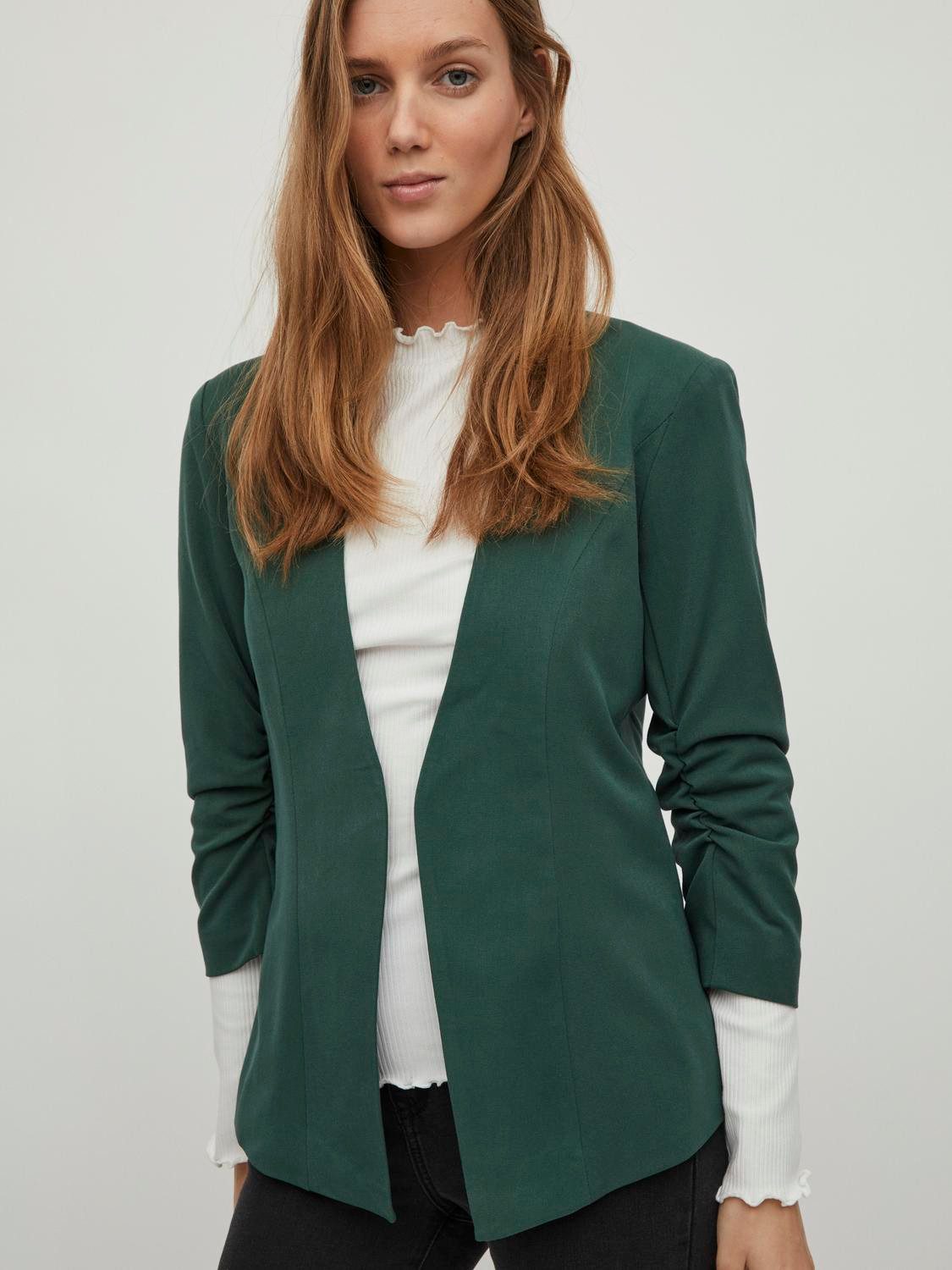 Vila Kurzblazer VIHER NEW 3/4 BLAZER -NOOS Materialmix, regular fit