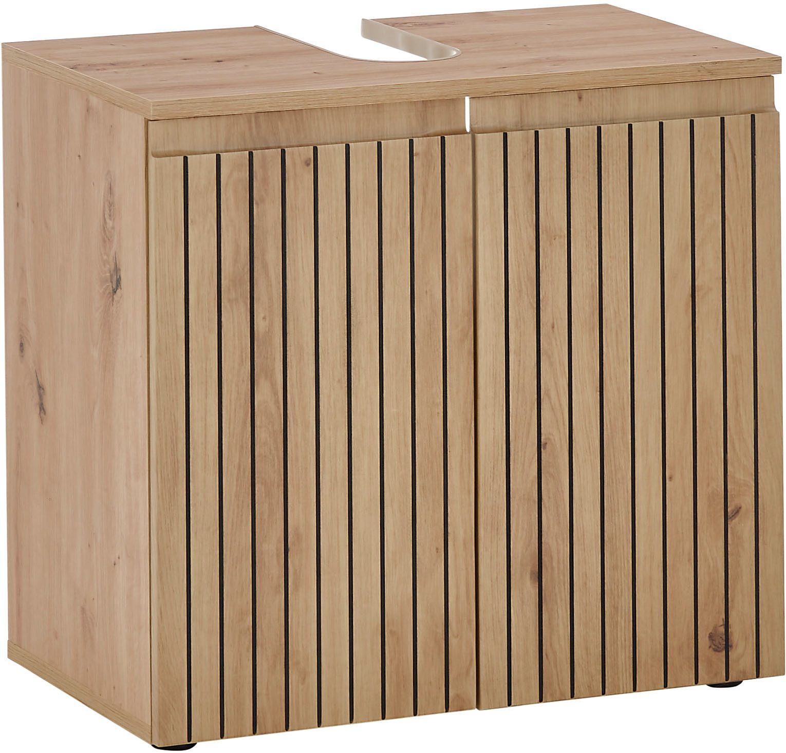 BASIC by Balculina Waschbeckenunterschrank Austin (1-St) Breite 60 cm, Türa günstig online kaufen