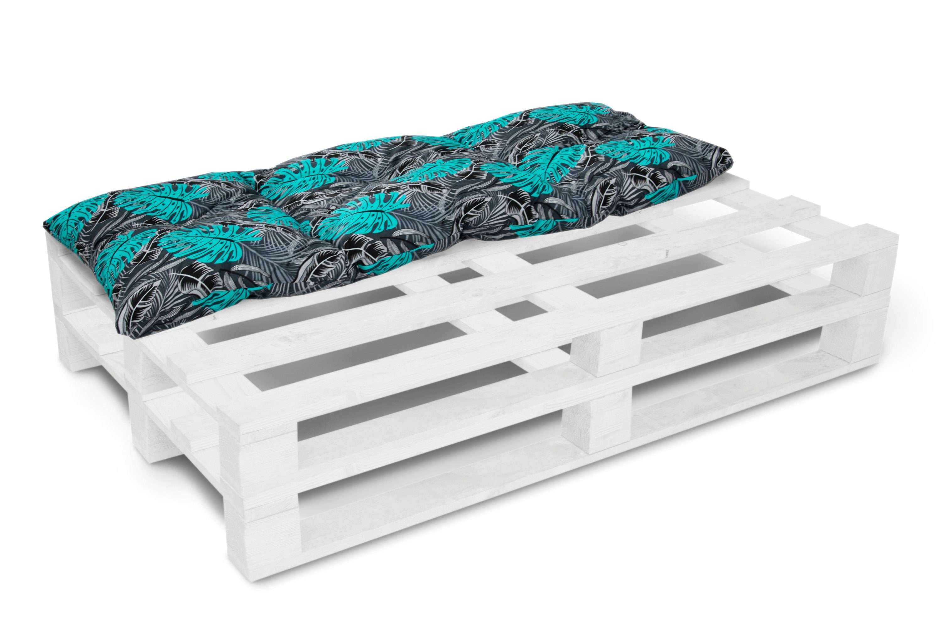 Amilian Stuhlkissen - Bankauflage - Gartenbankauflage - Palettenkissen 40x120cm, Gartenkissen - Sitzauflage - Sitzpolster - Bankkissen