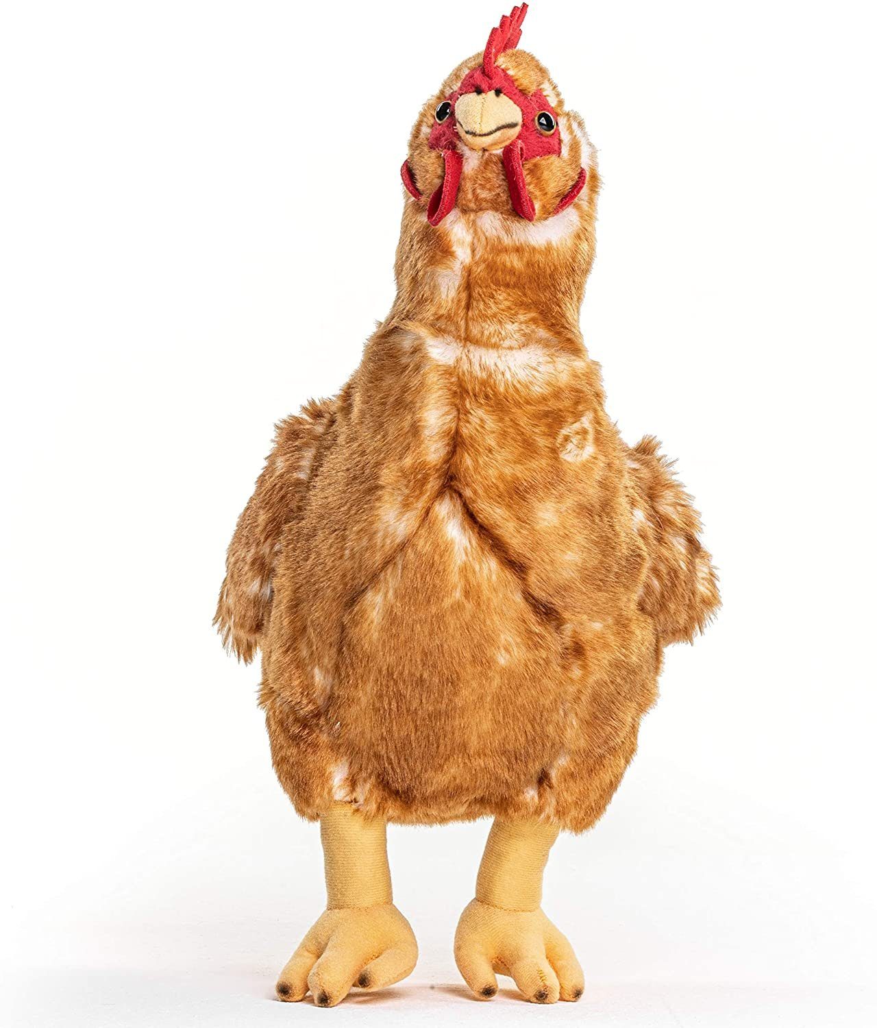 Poule Hansa En Peluche 35 Cm – Réaliste, Douce, Faite Pour Les Câlins