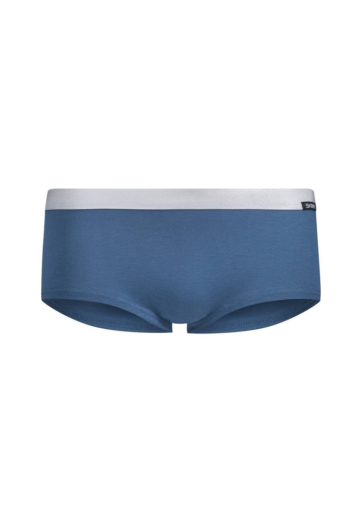Unterhose, Briefs, Slip, Mädchen Pink/Blau 2er Skiny - Slip Cotton Pack