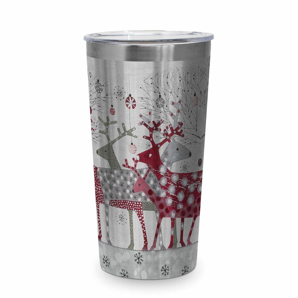 PPD Thermobecher Scandic Christmas Steel Travel Mug 430 ml, Edelstahl