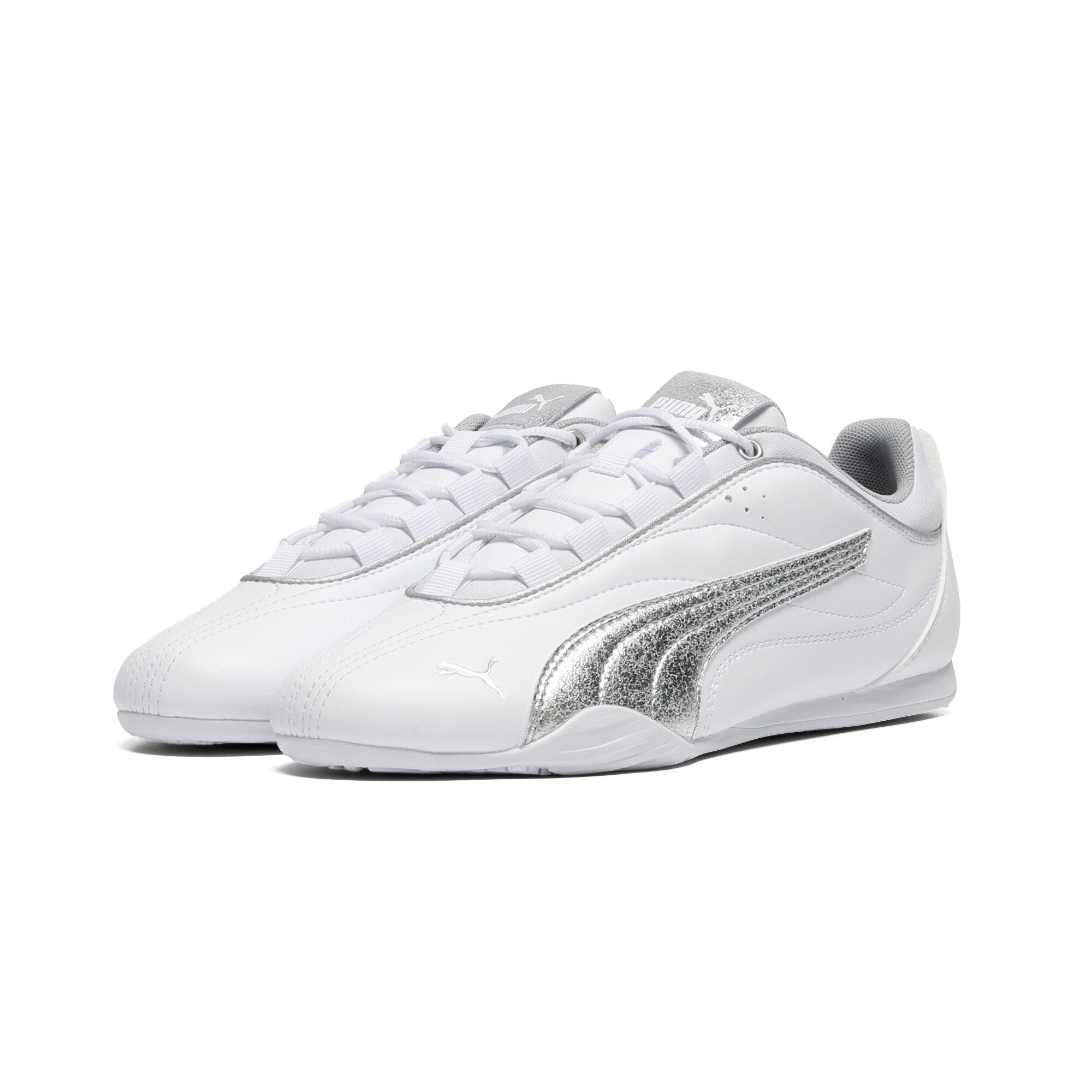 PUMA CATCH SOLEIL METALLIC WHISPER Sneaker mit Schnürung, leicht profiliertes Laufsohlenprofil
