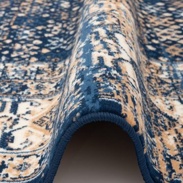 Orientteppich Designer Teppich Pop-Vintage Orient Bordüre, Pergamon, Rechteckig, Höhe: 6 mm