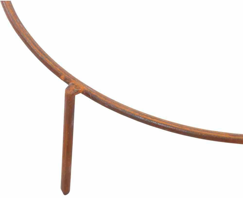 Siena Garden Feuerschale Rusty Ø 80 cm, (1-St), mit Griffen