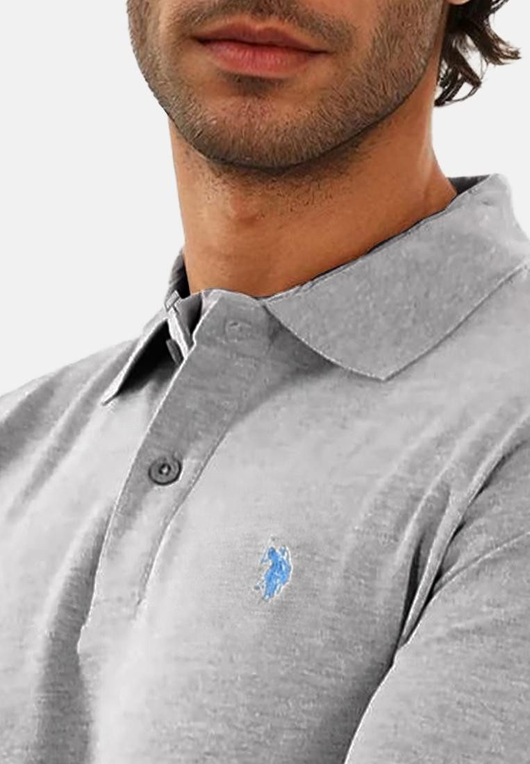 U.S. Polo Assn. Poloshirt USArrchie – Herren Classic Fit kurzarm mit Logo-Stickerei Mit Flachstrick-Kragen, Knopfleiste und elastischer Baumwollmischung – Bild 4 von 5