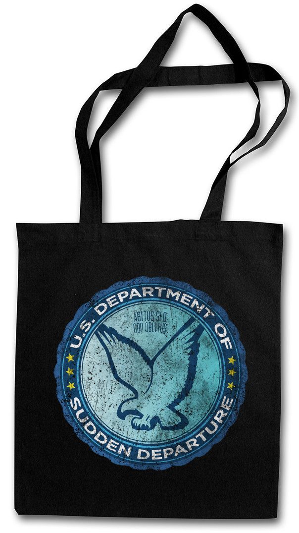 Beuteltasche U.S. Department Of Sudden Departure Stofftasche The Zeichen Logo