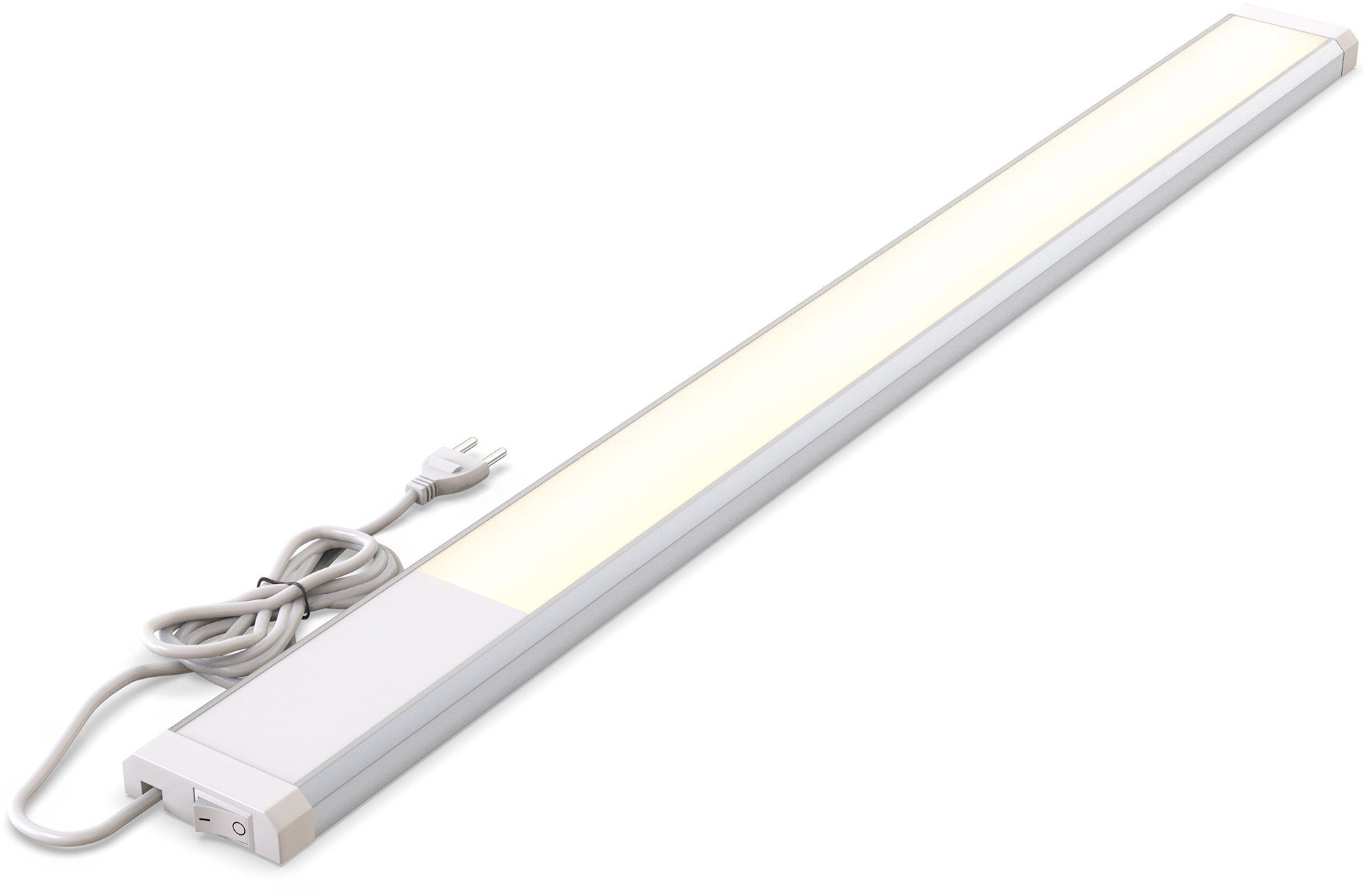B.K.Licht LED Lichtleiste, LED fest integriert, Warmweiß, LED Unterbaulampe Lichtleiste Küchen-Lampe Beleuchtung inkl. 10W. Reduzierter Preis € 17,97. Unverbindliche Preisempfehlung € 36,99