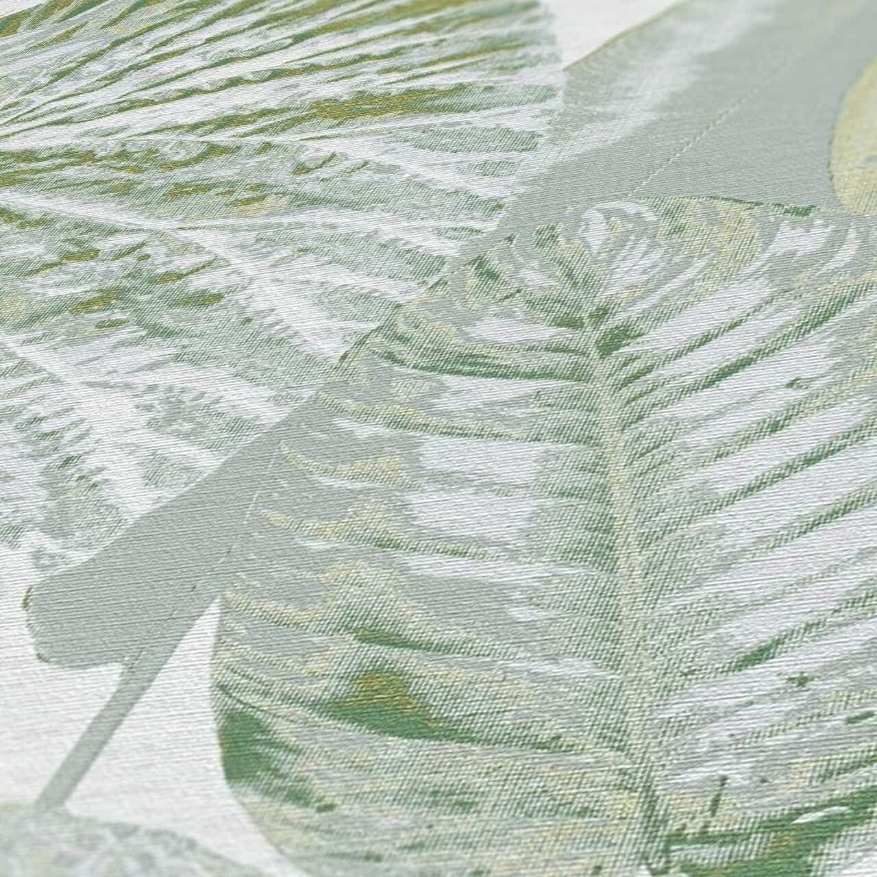 grün, Tapete Design lichtbeständige matt, Scenery 0.53x10.05 goldfarben Vliestapete KUNSTLOFT Serene m,
