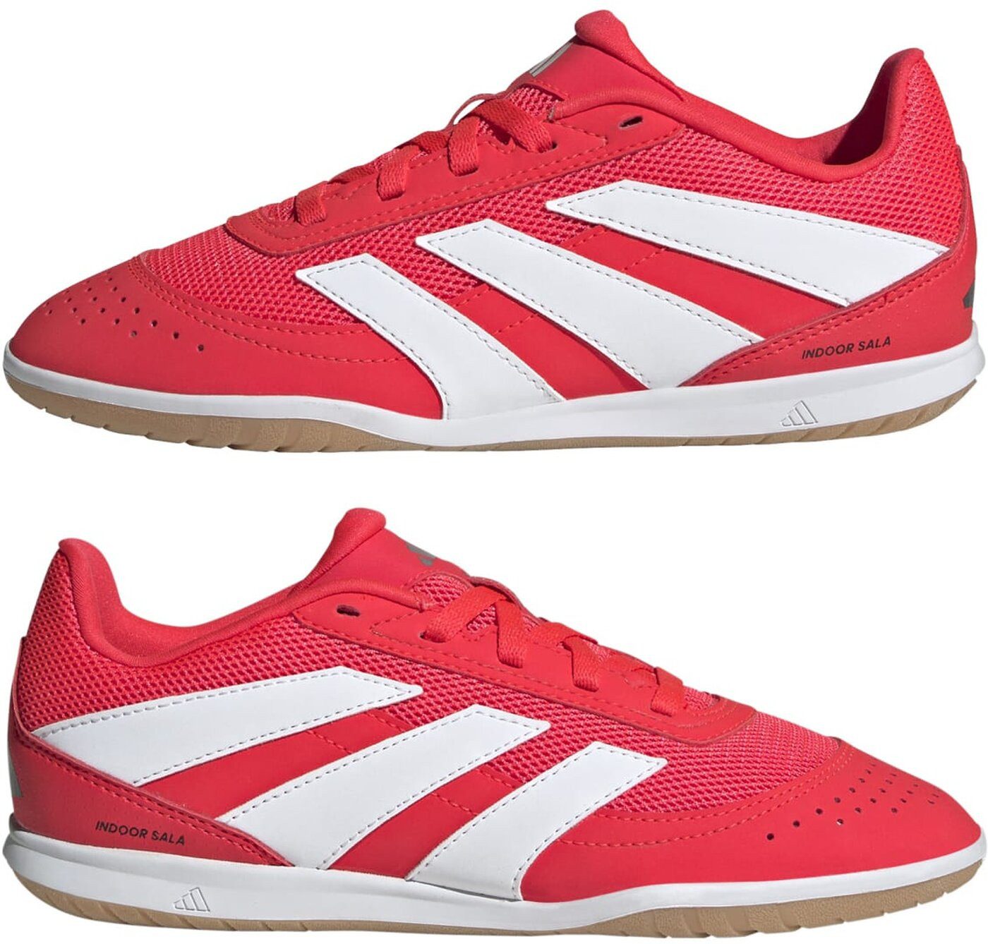 adidas Performance PREDATOR CLUB IN SALA J LUCRED/FTWWHT/CBLACK Fußballschuh – Bild 4 von 5