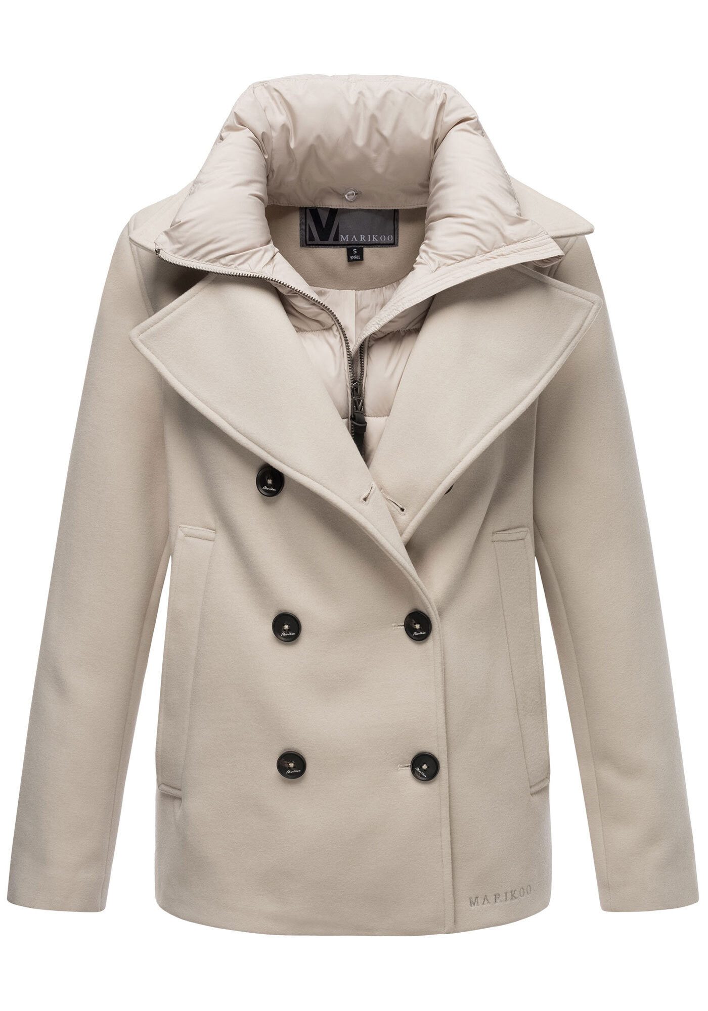 Marikoo Winterjacke Aylaraa Elegante Designer Winterjacke – Bild 3 von 5