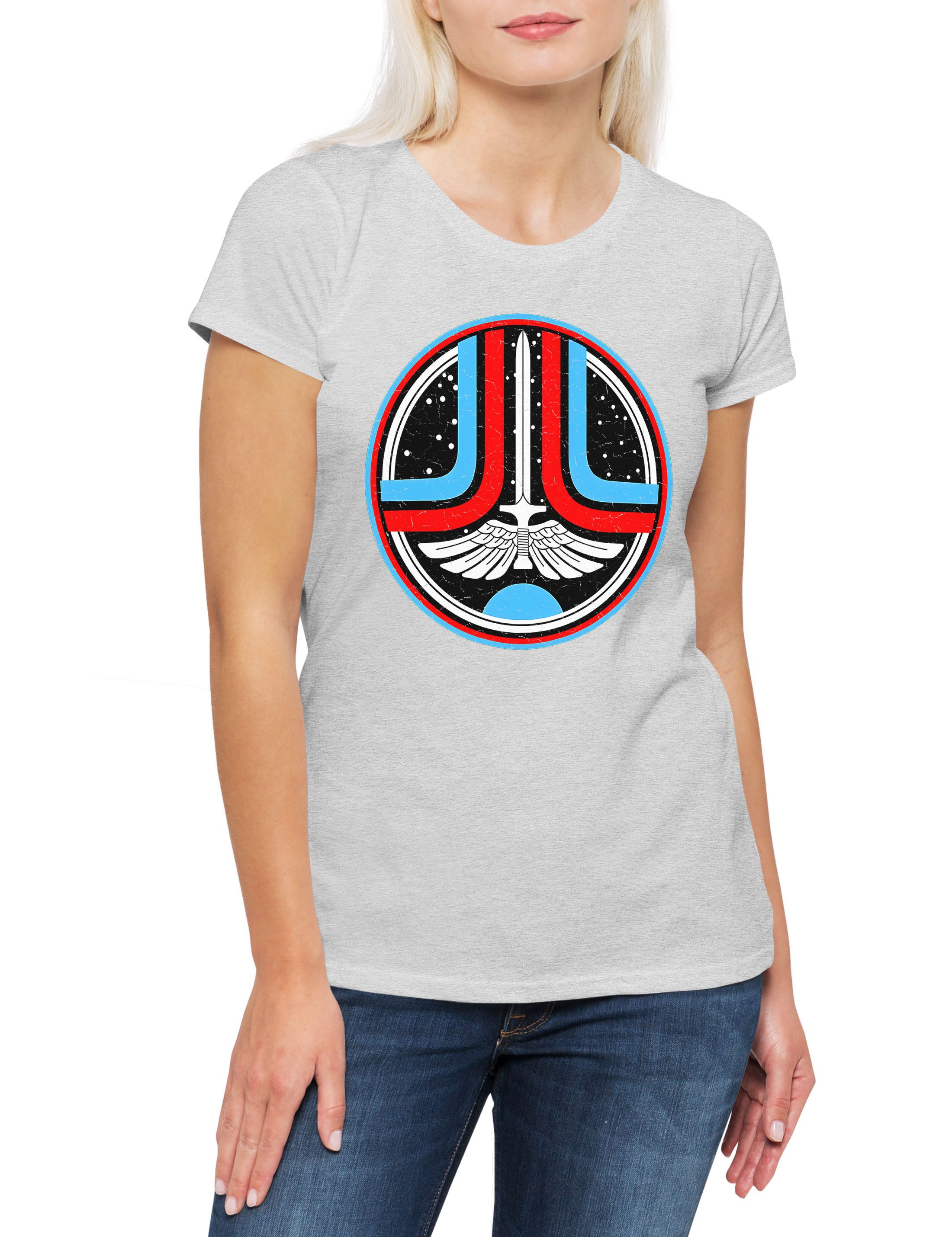 Print-Shirt Starfighter Logo Damen T-Shirt The Last Movie Sci-Fi Film Star Fighter