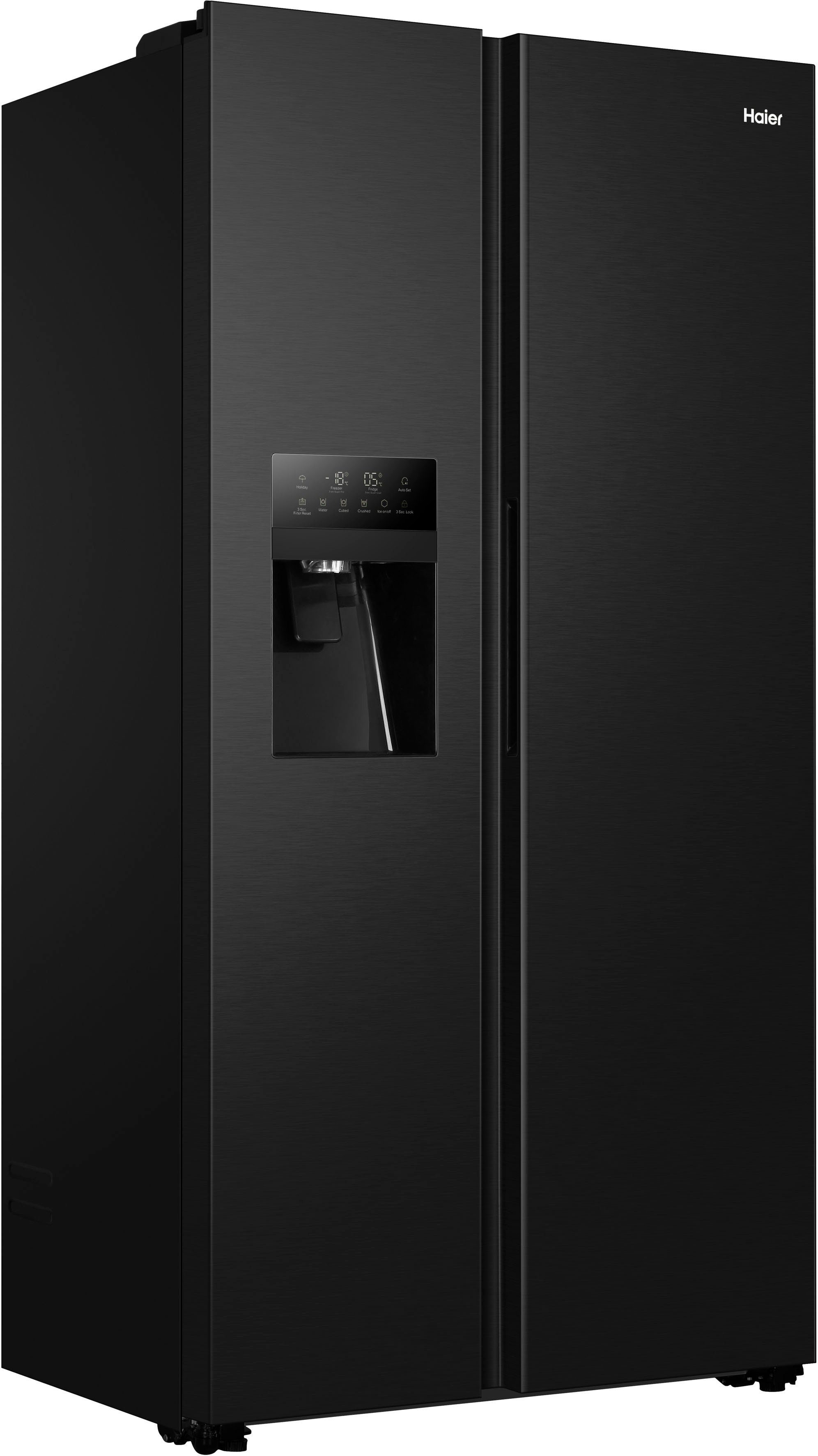 Haier Side-by-Side HSR3918FIPB, 177,5 cm hoch, 90,8 cm breit online ...