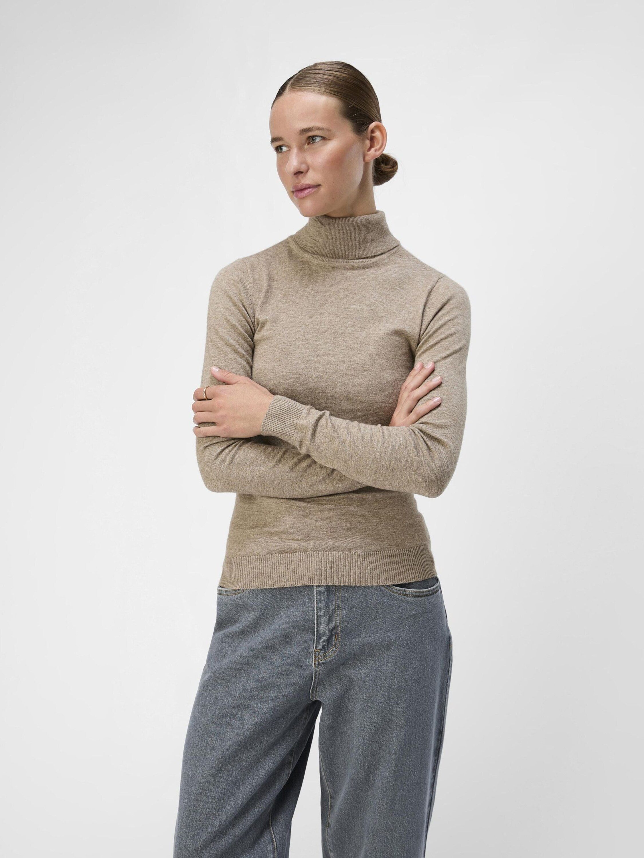 Object Strickpullover Thess (1-tlg) Plain/ohne Details günstig online kaufen