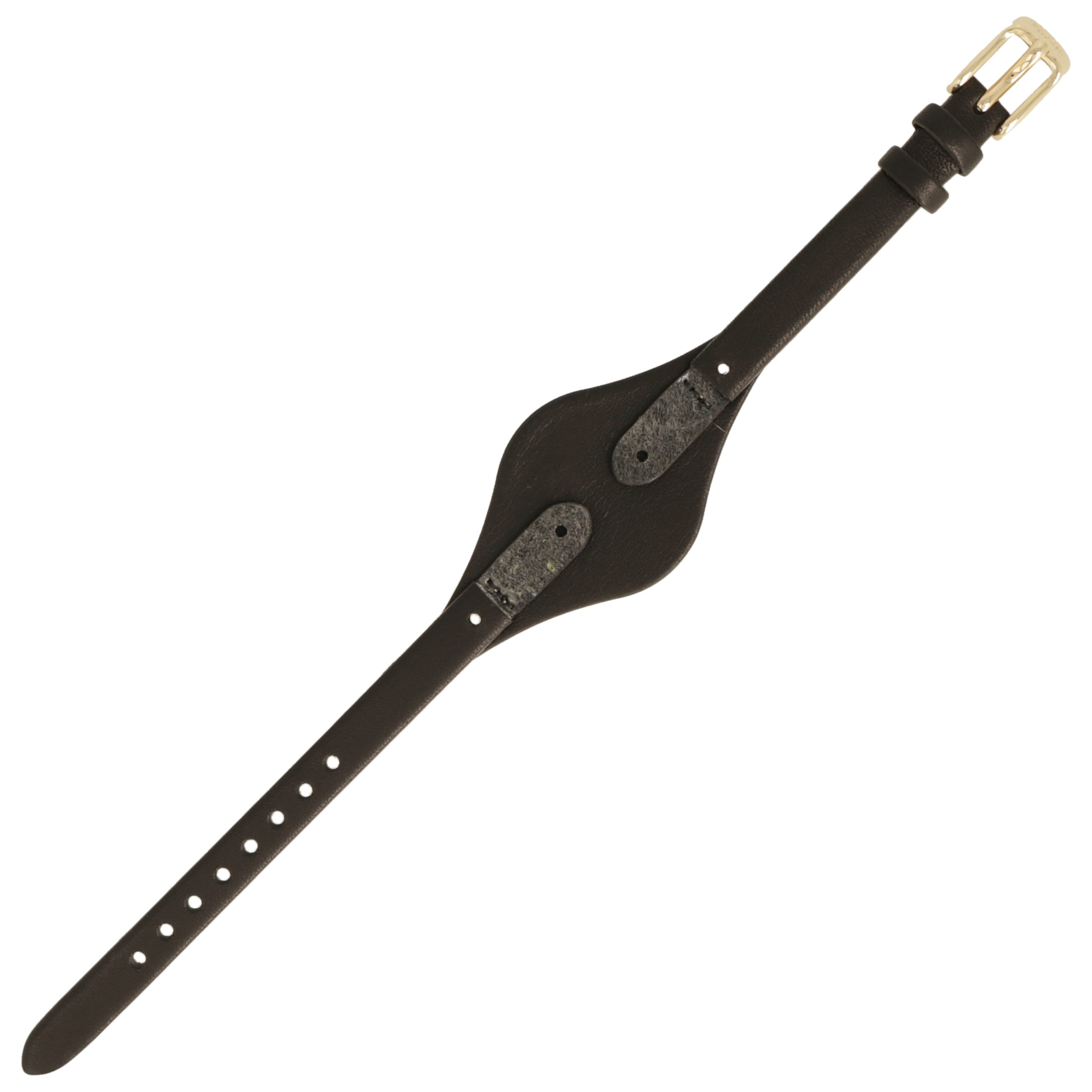 Fossil Uhrenarmband 8mm Leder Schwarz ES-3148 günstig online kaufen