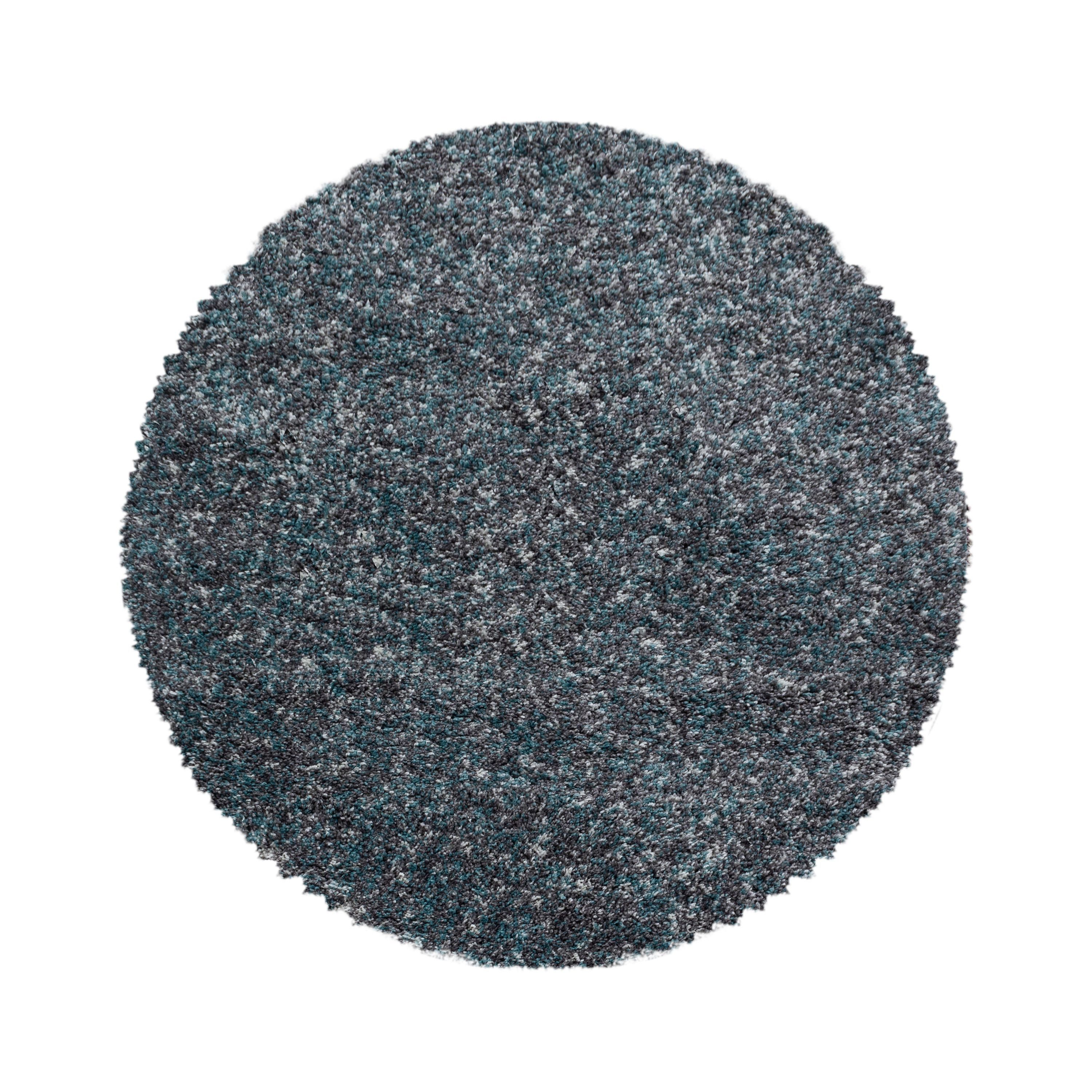 Carpettex Hochflor-Teppich Meliert Design, Rund, Höhe: günstig online kaufen