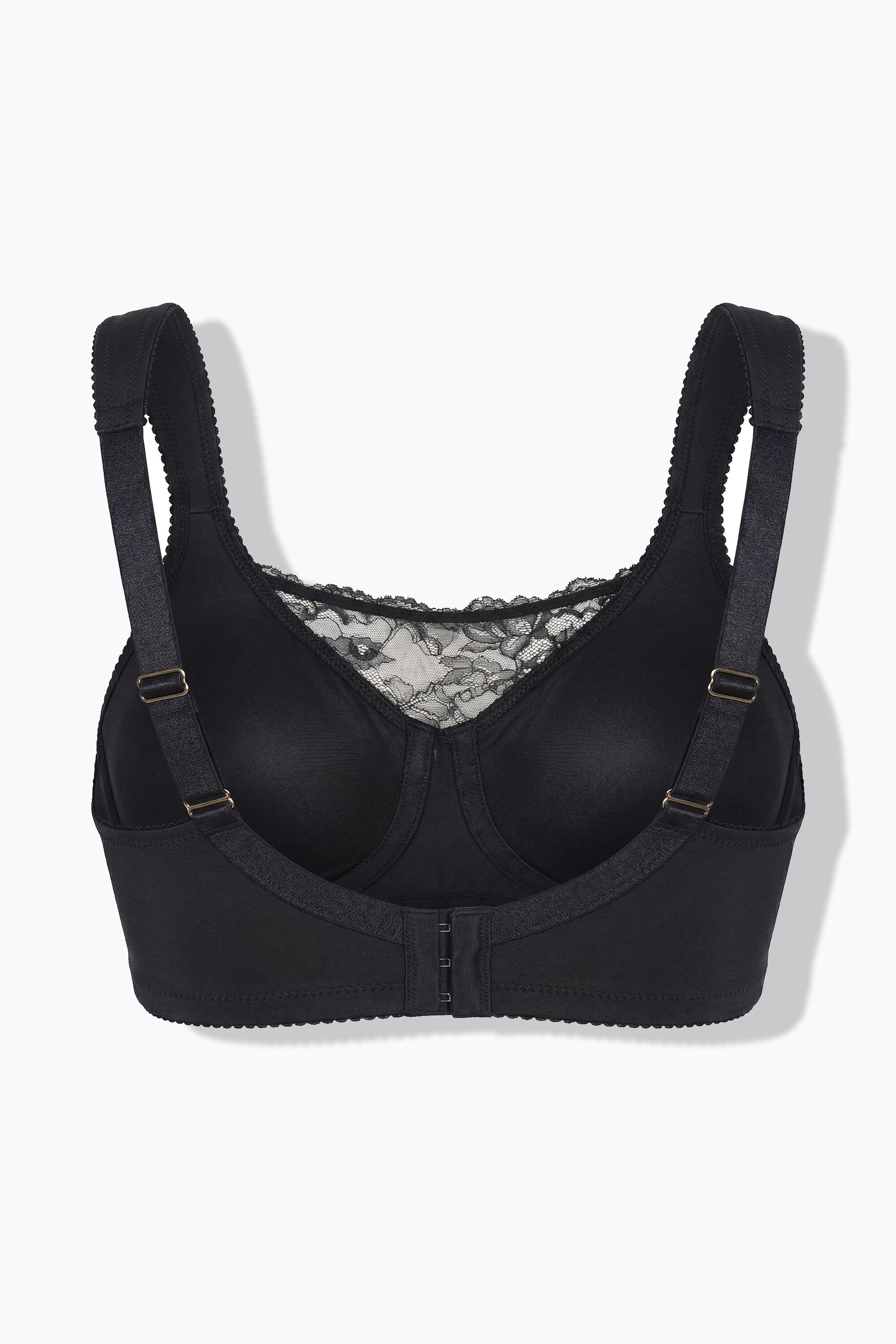 Ulla Popken Bustier Bralette Spitze Mikrofaser ohne Bügel – Bild 4 von 5
