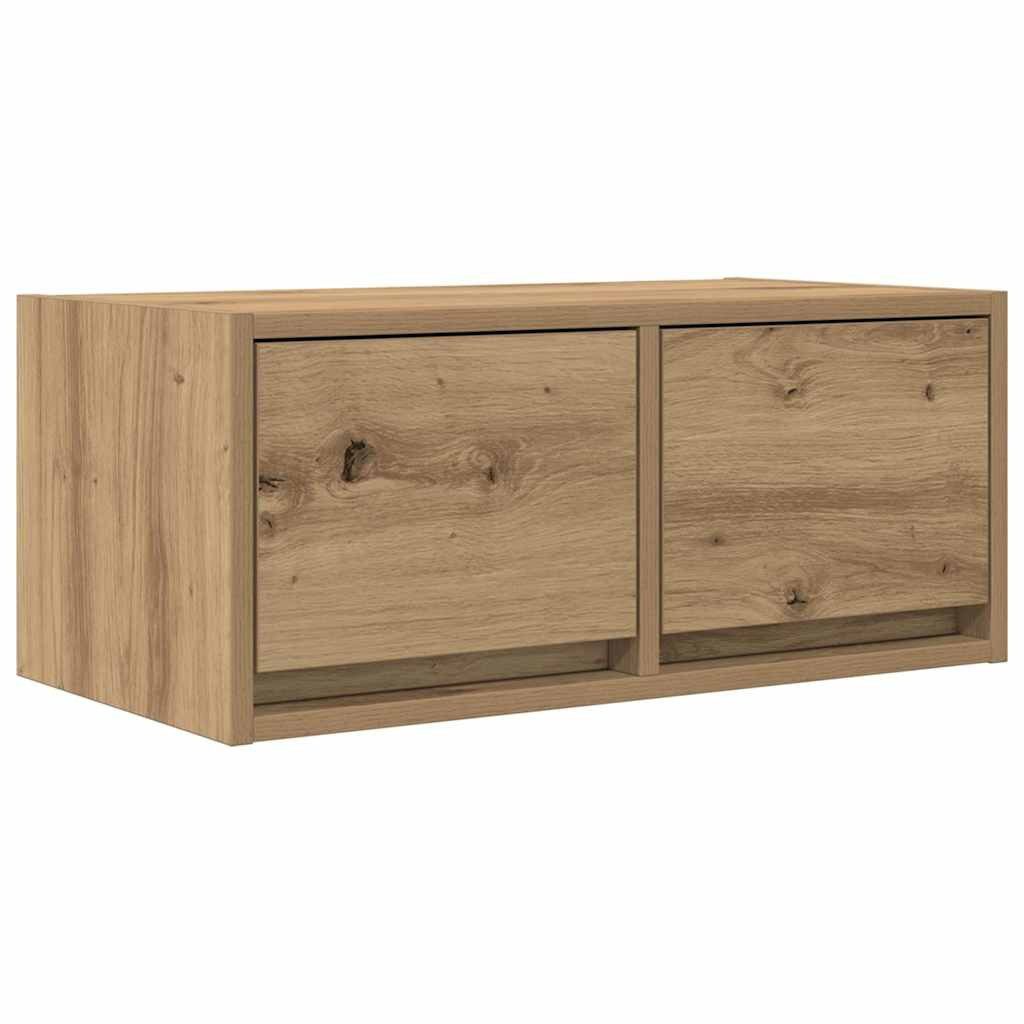 vidaXL TV-Schrank TV-Schrank Artisan-Eiche 60x31x25,5 cm Holzwerkstoff (1-St)