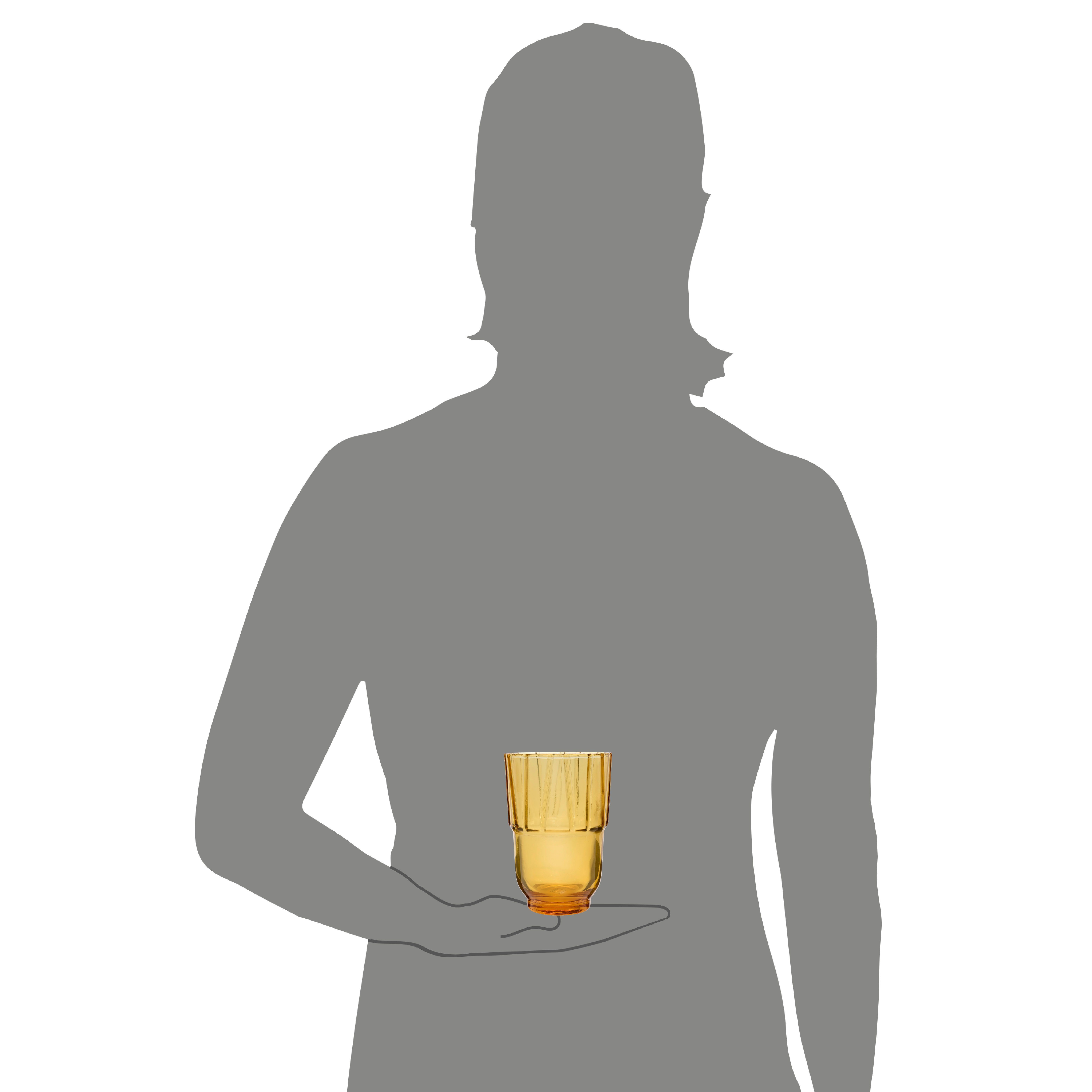 SÄNGER Gläser-Set Casablanca buntes Wassergläser Set, 6-tlg., Glas, 300 ml, spülmaschinengeeignet – Bild 4 von 5