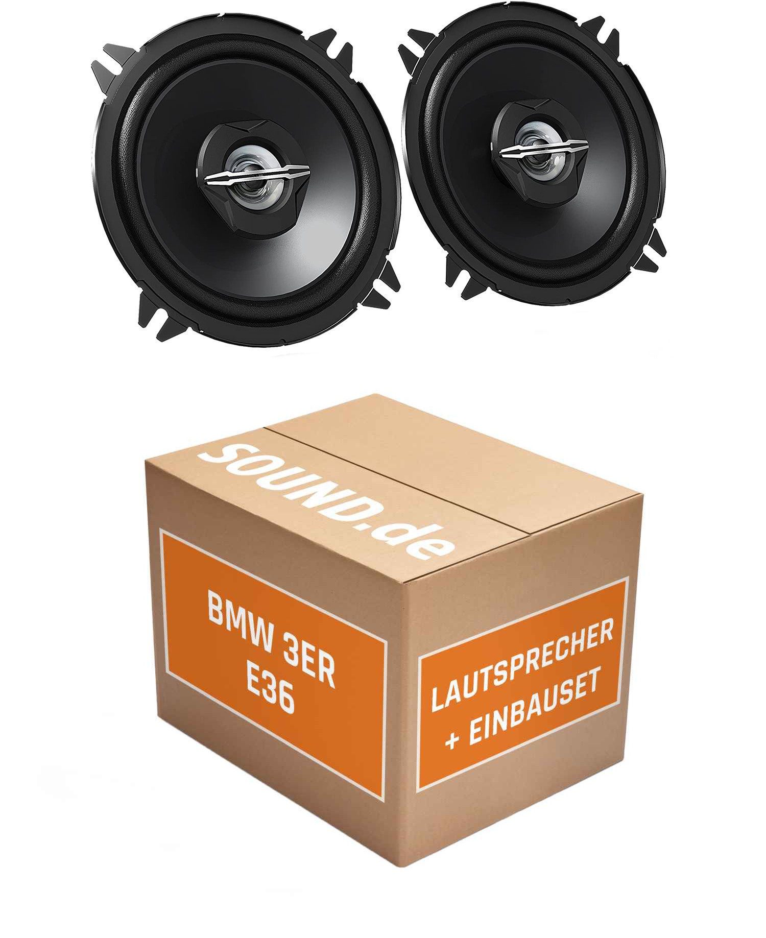 JUST SOUND best choice for caraudio Lautsprecher Boxen Heckablage JVC CS-J520 für BMW 3er E36 Compact 250W Auto-Lautsprecher (30 W)