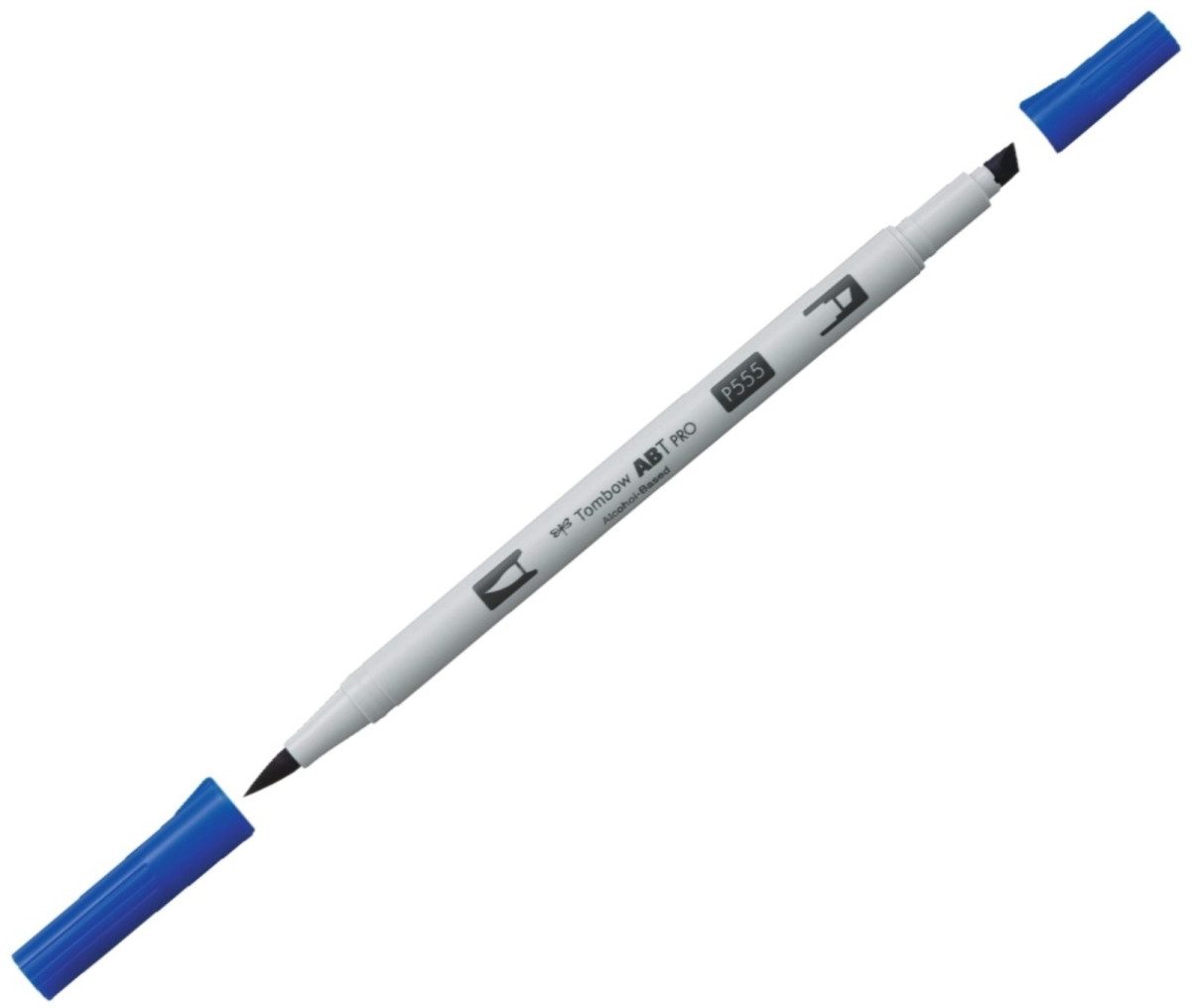 Filzstift Dual-Fasermaler ABT Pro Keilspitze/Pinselspitze Alkoholbasis ultramari