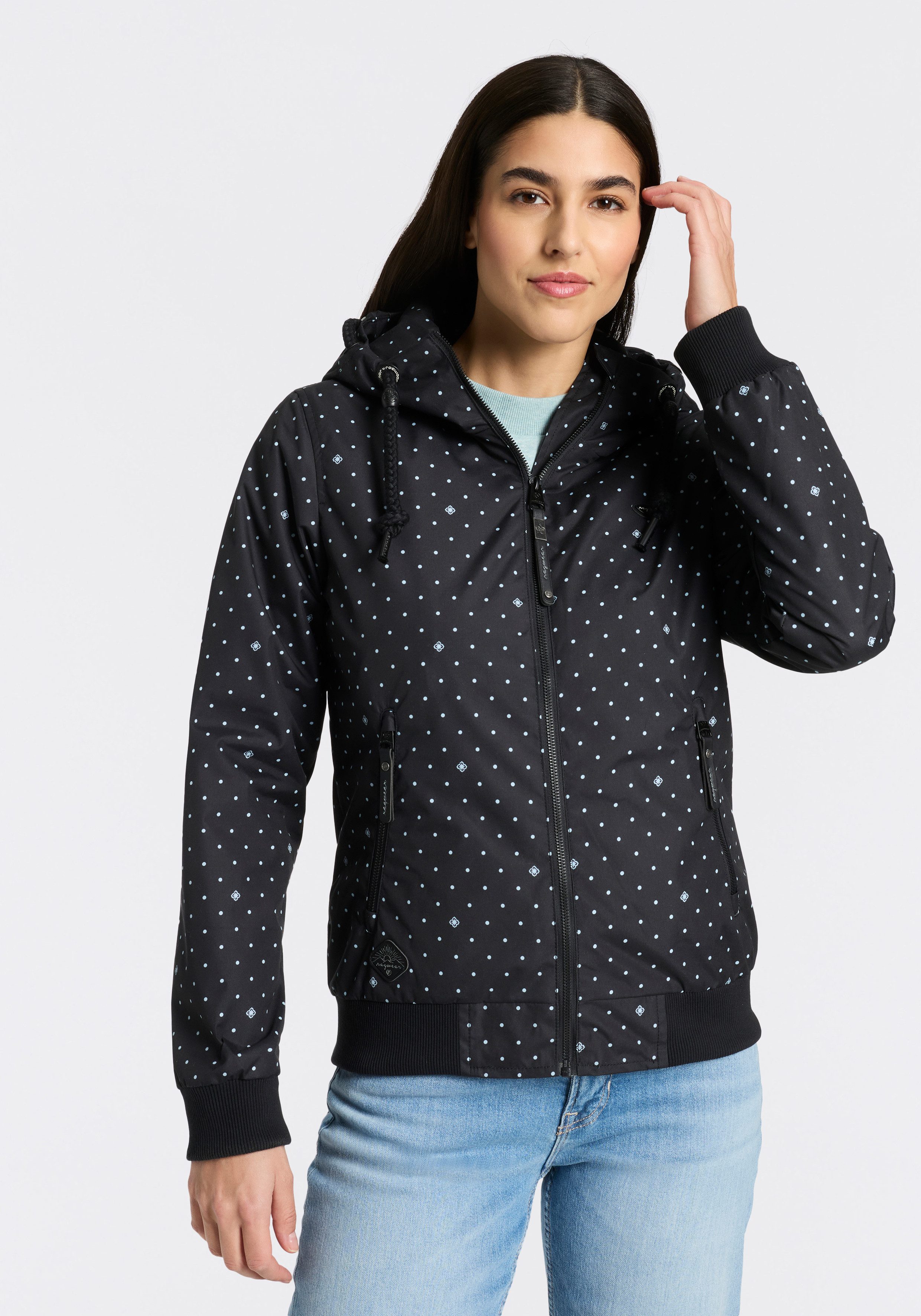 Ragwear Outdoorjacke NUGGIE DOTS O